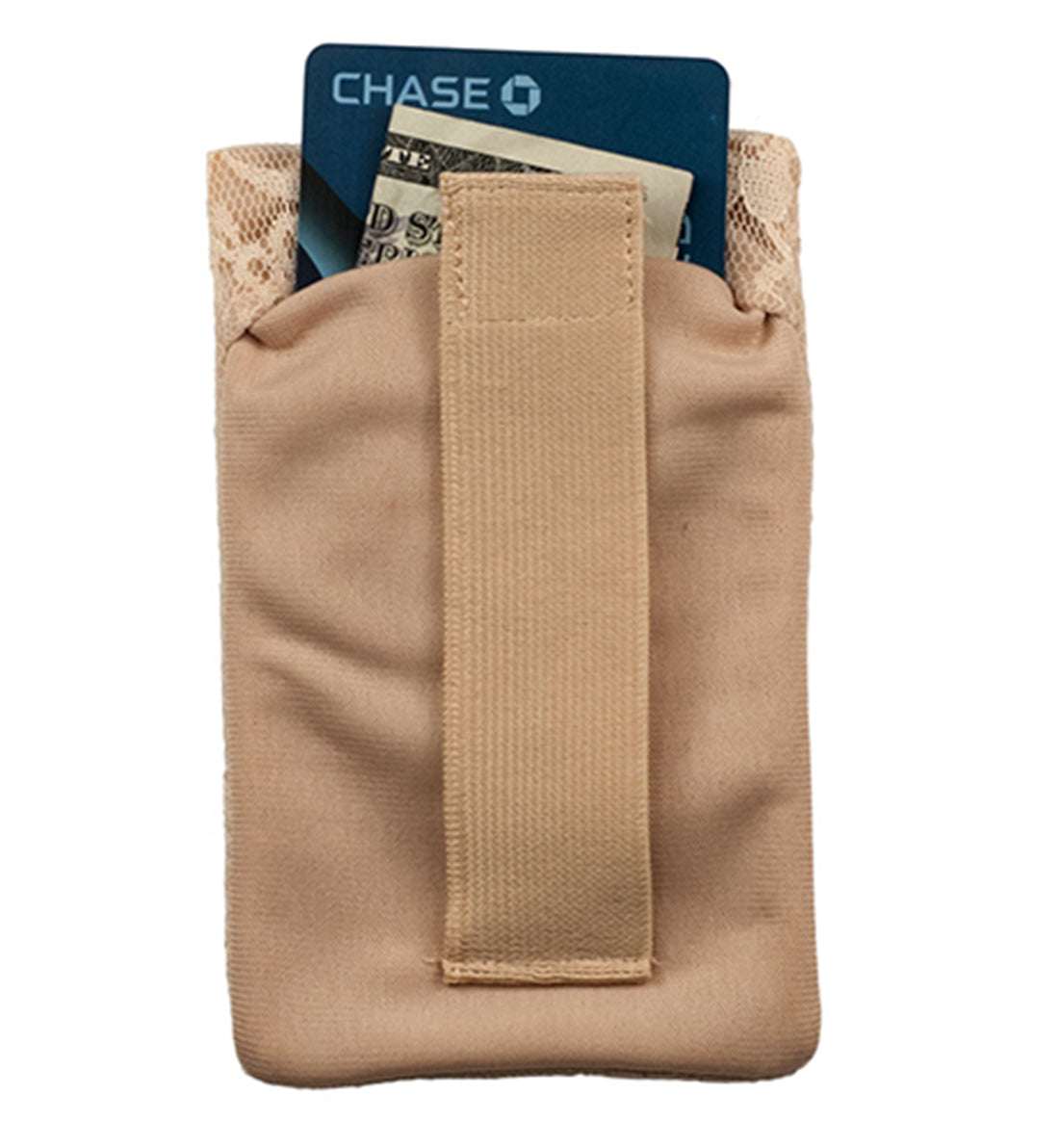 Braza Secret Stash- Bra Pocket (8090),Beige - Beige,One Size