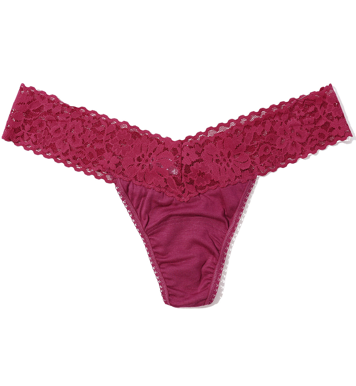 Hanky Panky DreamEase Low Rise Thong (631004),California Raisin - California Raisin,One Size