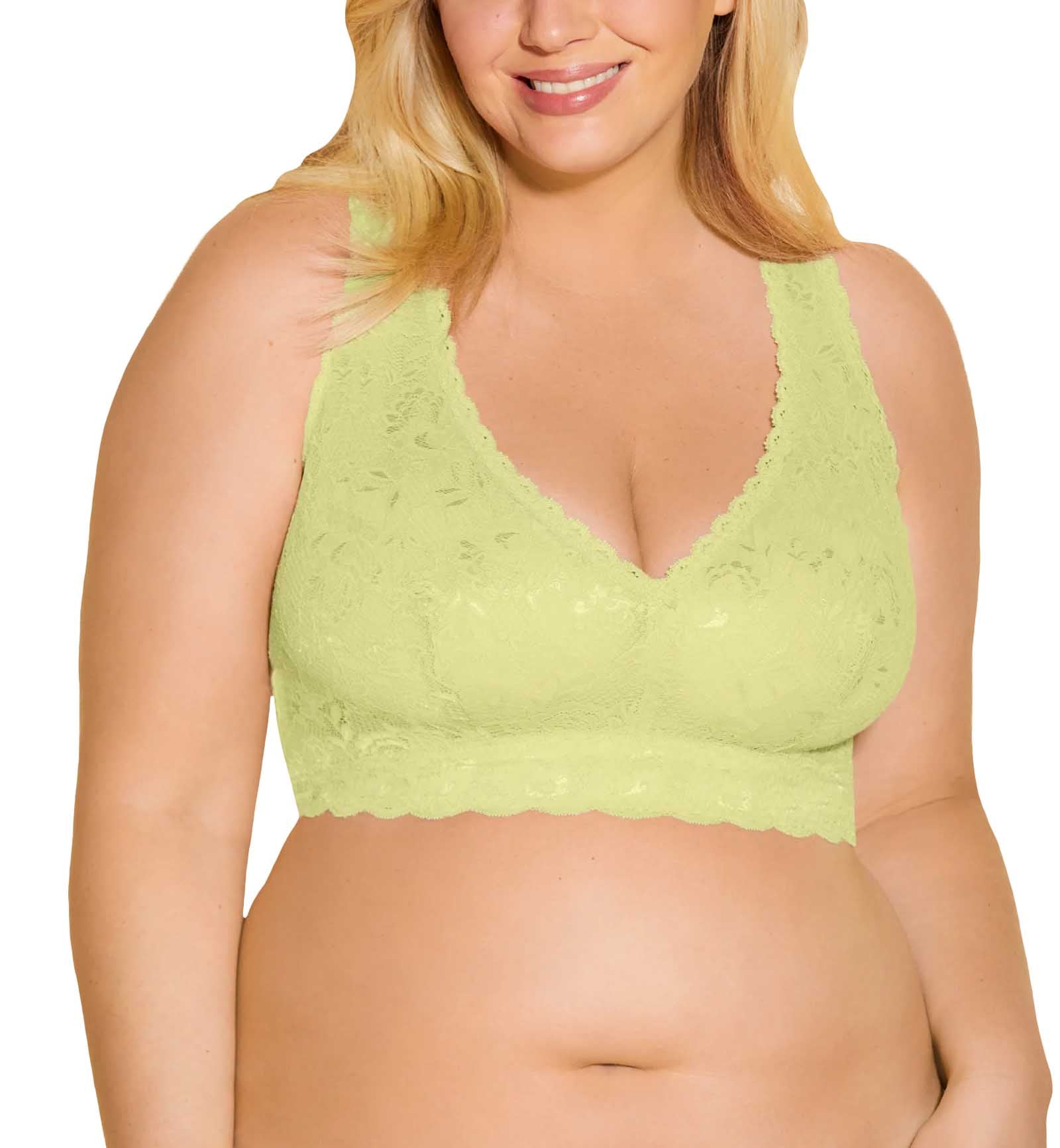 Cosabella NSN ULTRA CURVY Racie Racerback Bralette (NEVER1353),XS,Chakra Green - Chakra Green,XS