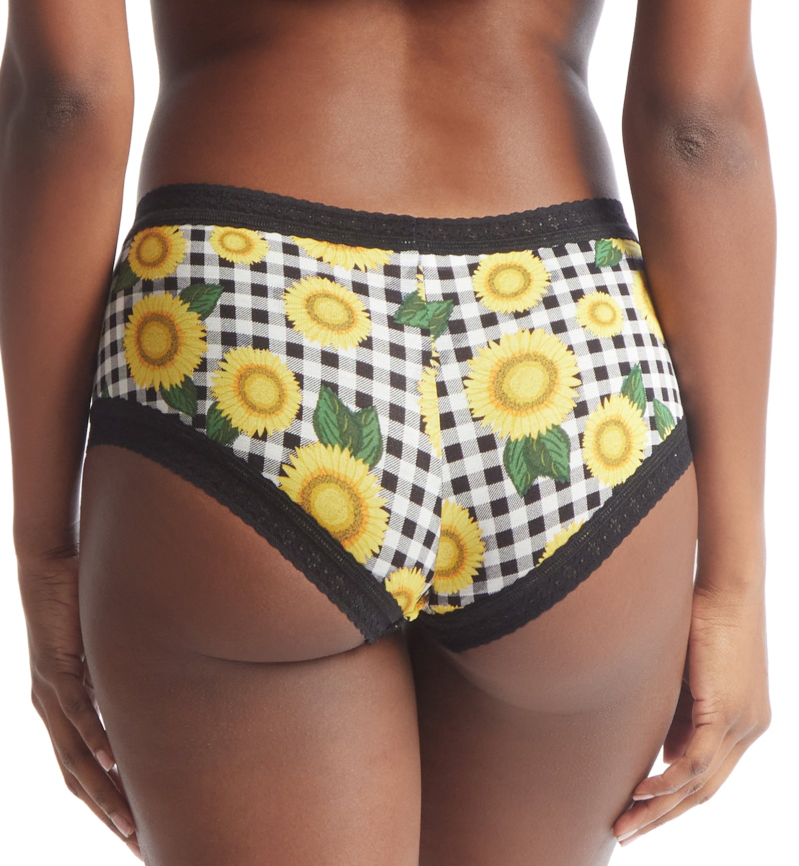 Hanky Panky DreamEase Printed Boyshort (PR681274),Small,Fields of Gold - Fields of Gold,Small