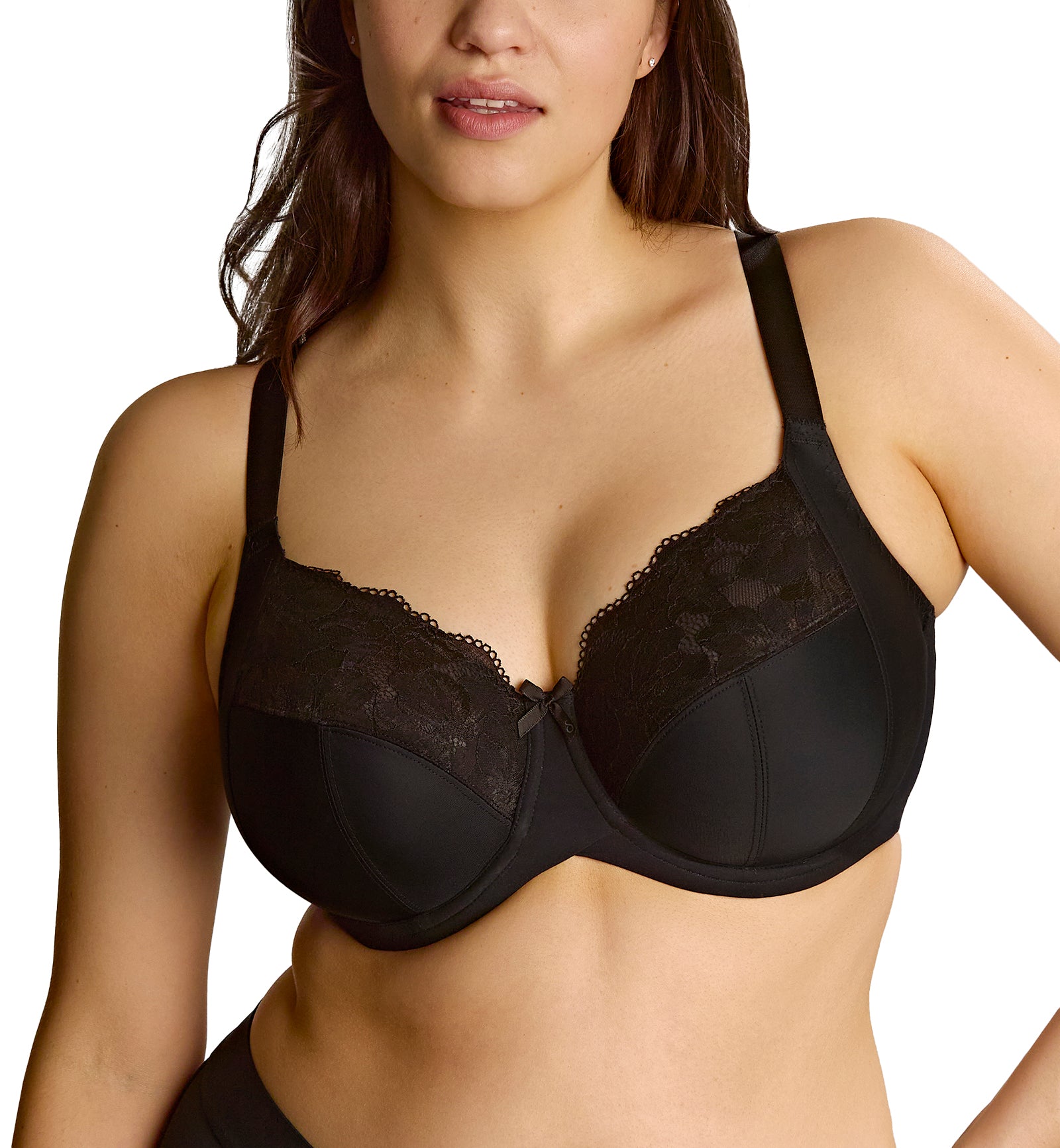 Sculptresse Amara Full Cup Underwire Bra (11265),46JJ,Black - Black,46JJ