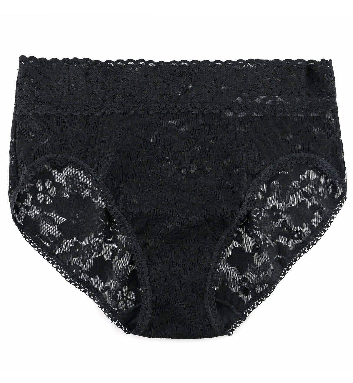 Hanky Panky Daily Lace French Brief (772461),XS,Black - Black,XS