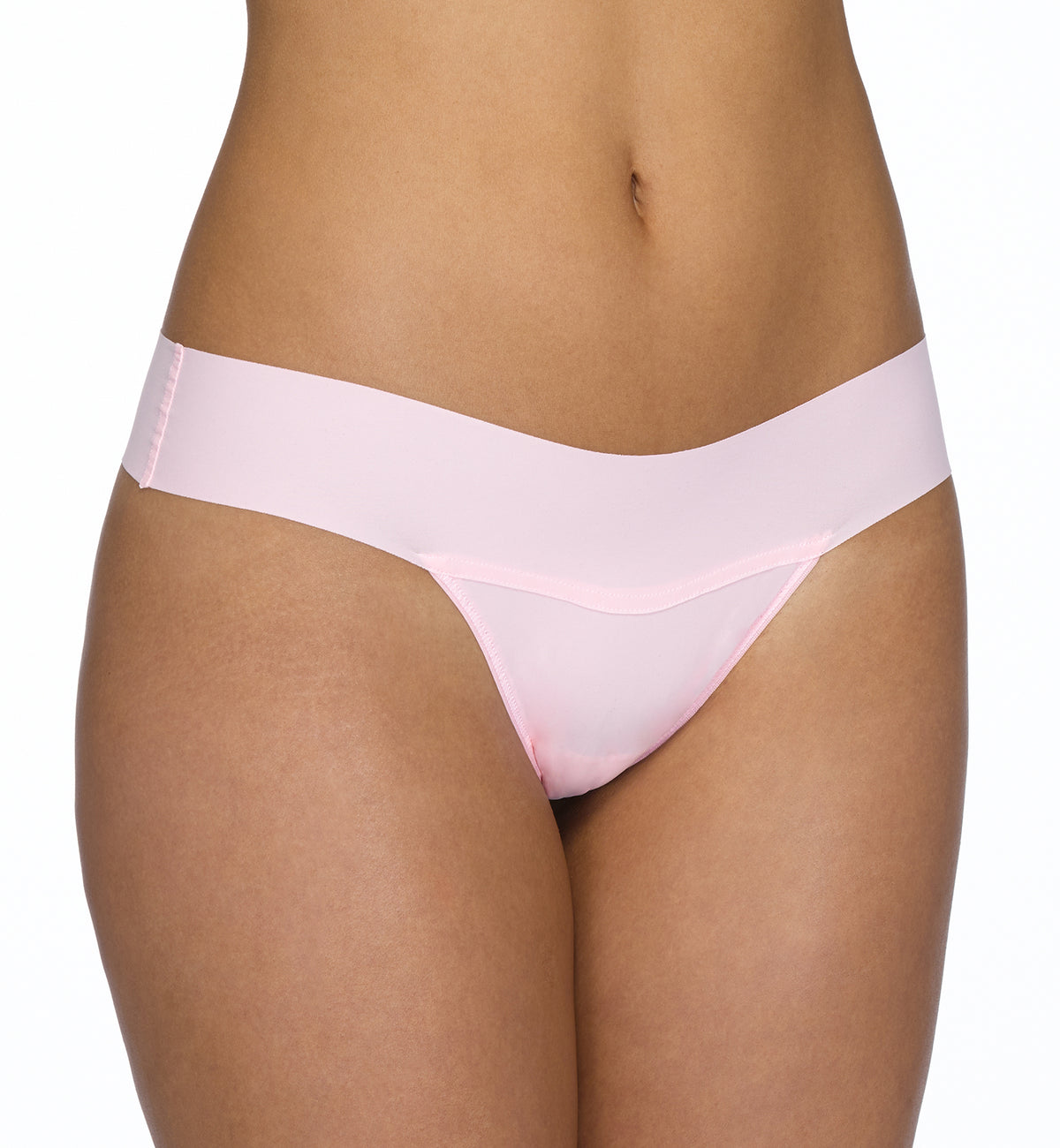 Hanky Panky BreatheSoft Natural Rise Thong 3 PACK (6J1661B3PK),XS,Black/Bliss Pink/Cherryade - Black/Bliss Pink/Cherryade,XS