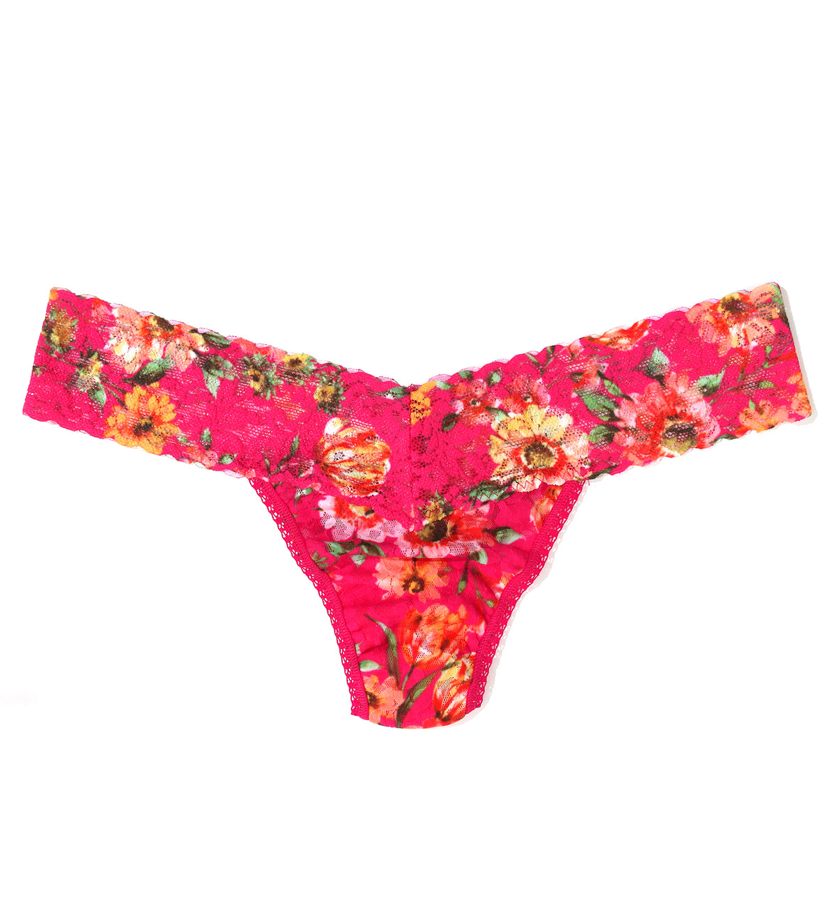 Hanky Panky Signature Lace Printed Low Rise Thong (PR4911P),La Vida Loca - La Vida Loca,One Size