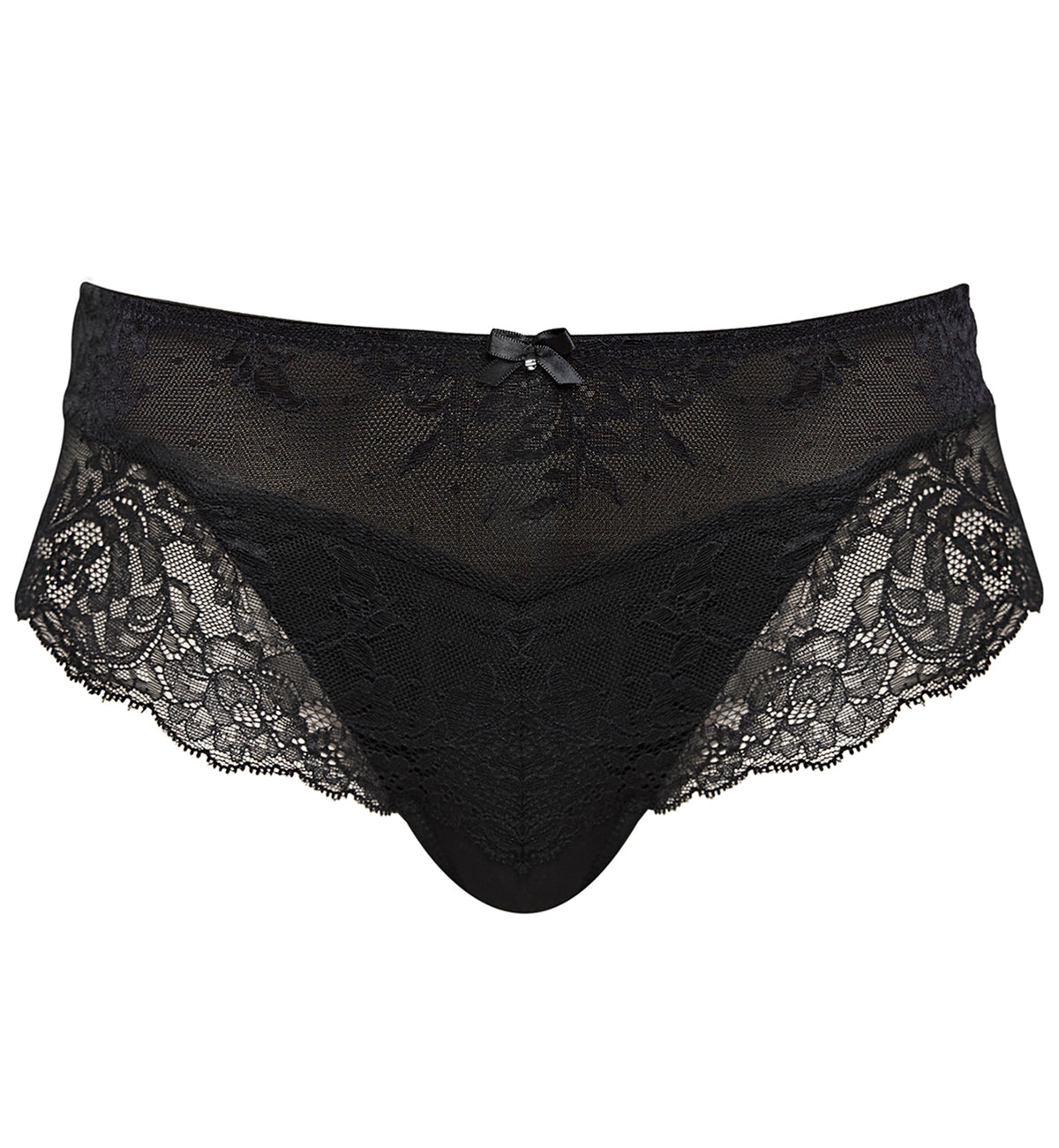 Panache Ana Matching Brief (9395),XS,Black - Black,XS