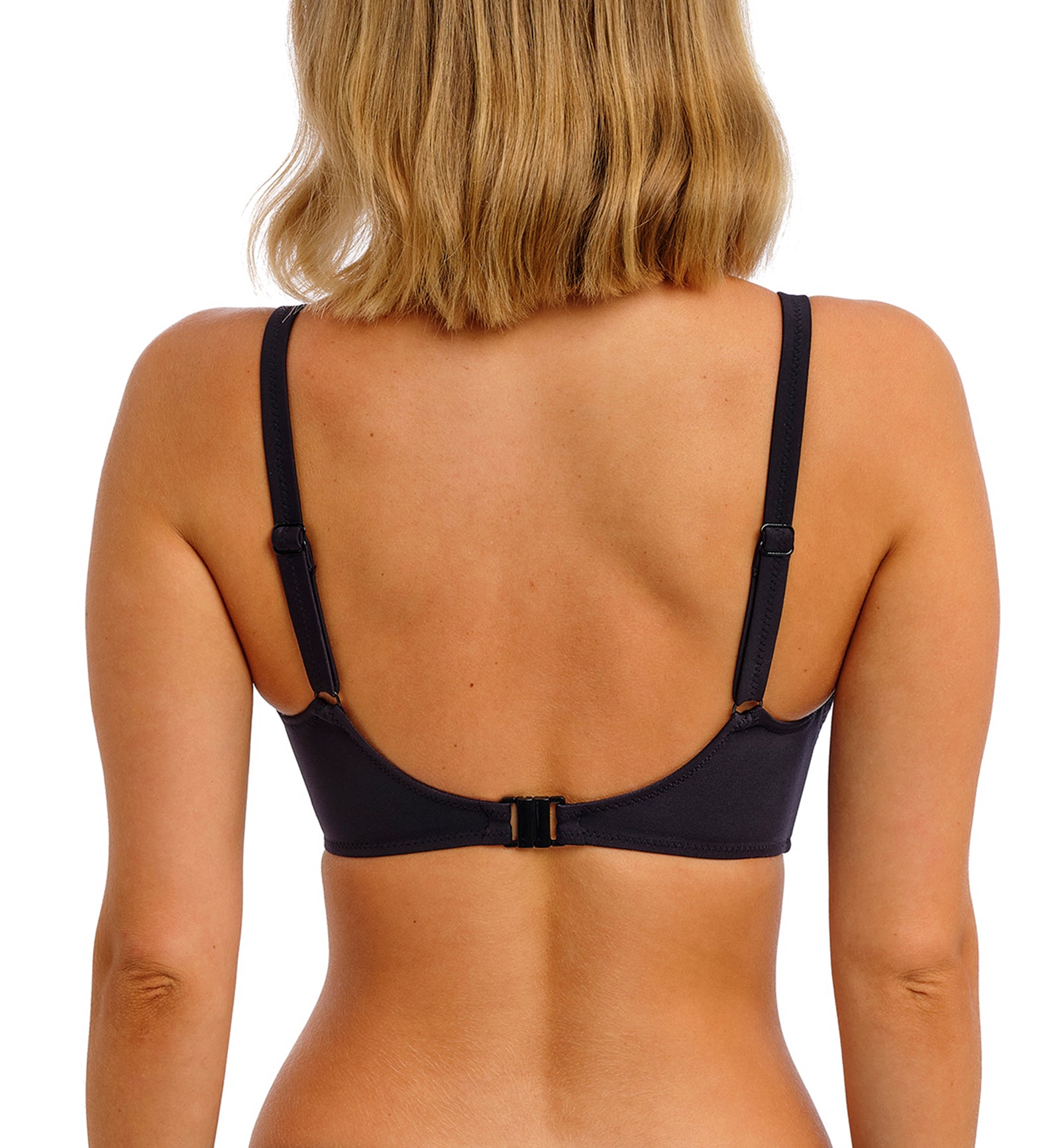 Freya Ibiza Waves Plunge Underwire Bikini Top (203802),30E,Black - Black,30E