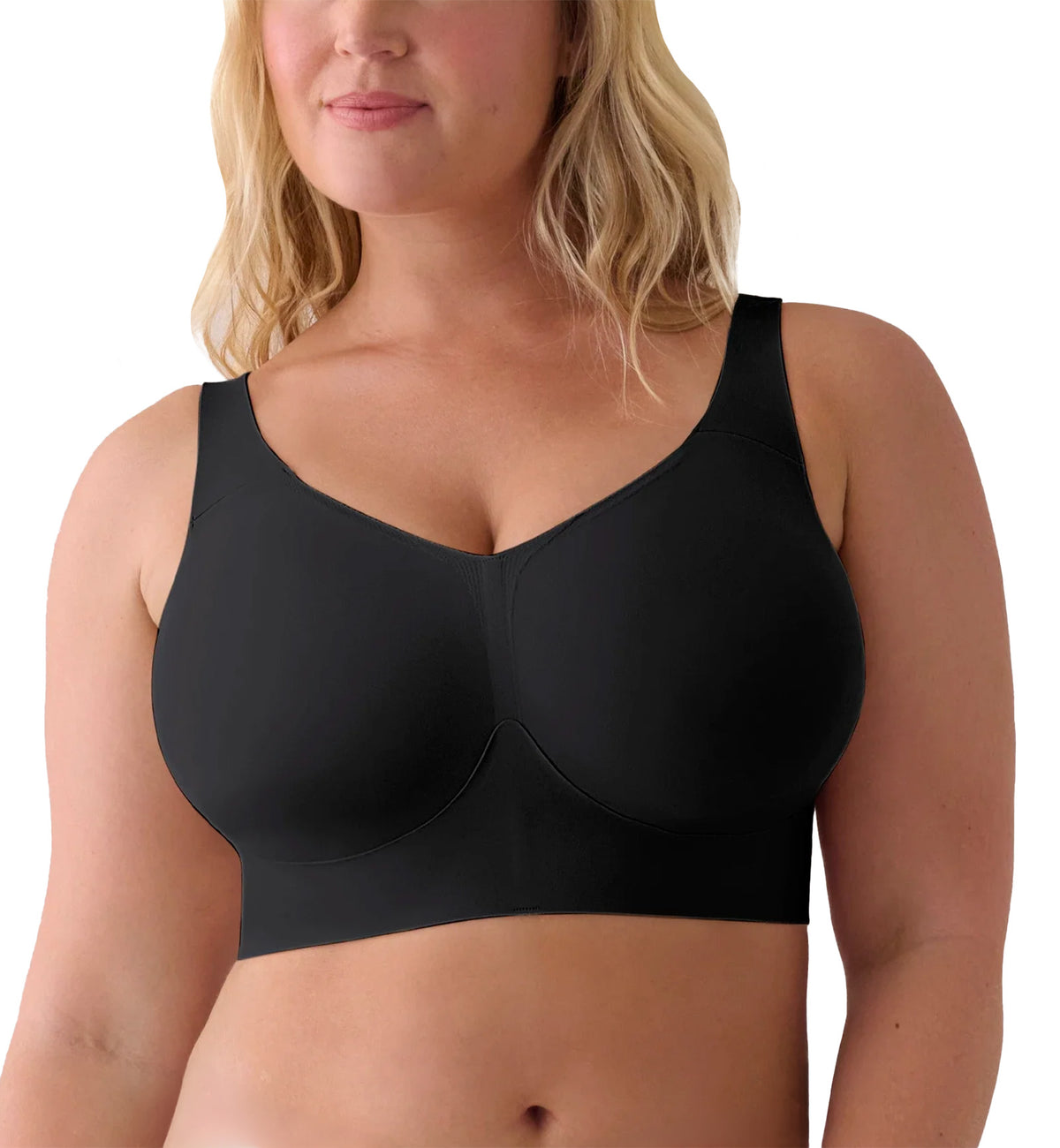 Evelyn & Bobbie BUSTY Bra (1891﻿),Small Plus,Black - Black,Small Plus
