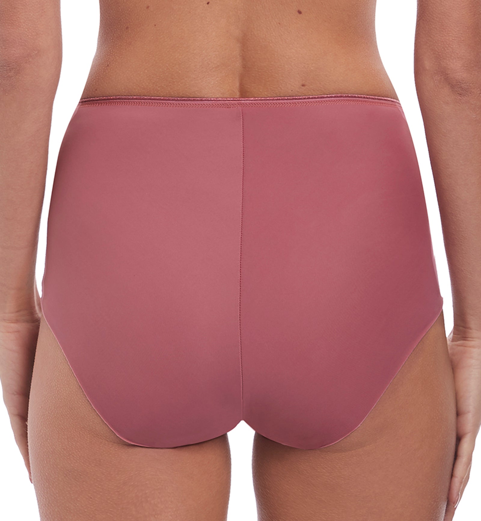 Fantasie Illusion High Waist Brief (2988),Small,Rose - Rose,Small