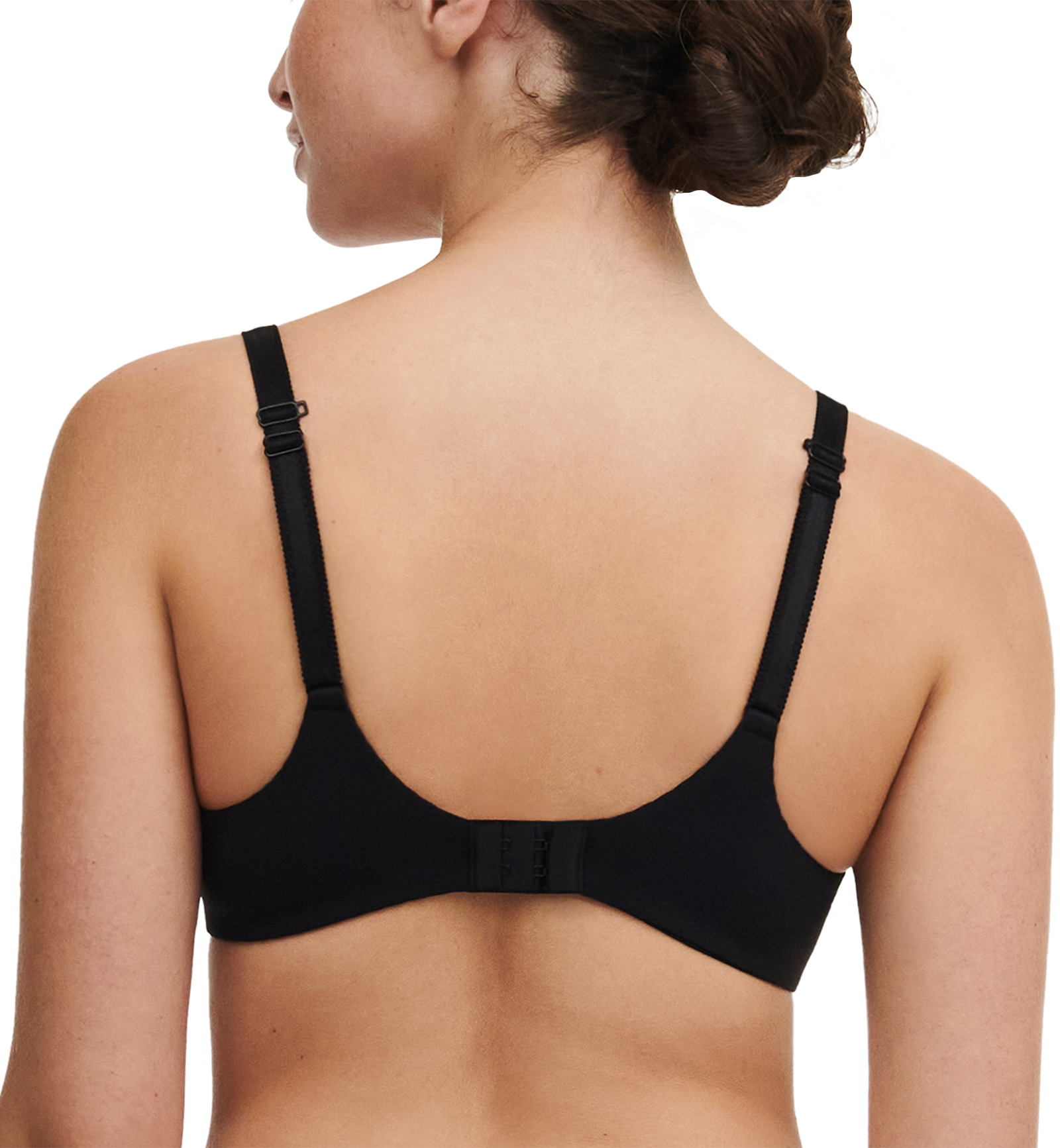 Chantelle Chic Plunge T-Shirt Bra (C16MNA),30D,Black - Black,30D