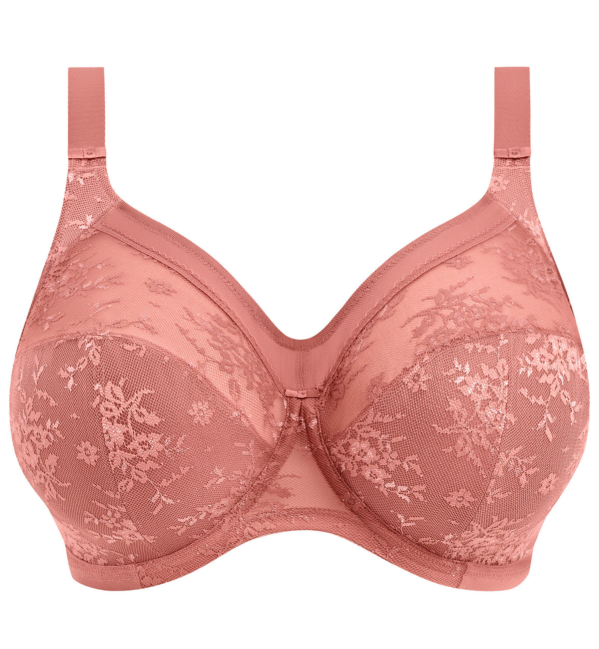 Goddess Verity Full Cup Underwire Bra (700204),34J,Rosewood - Rosewood,34J