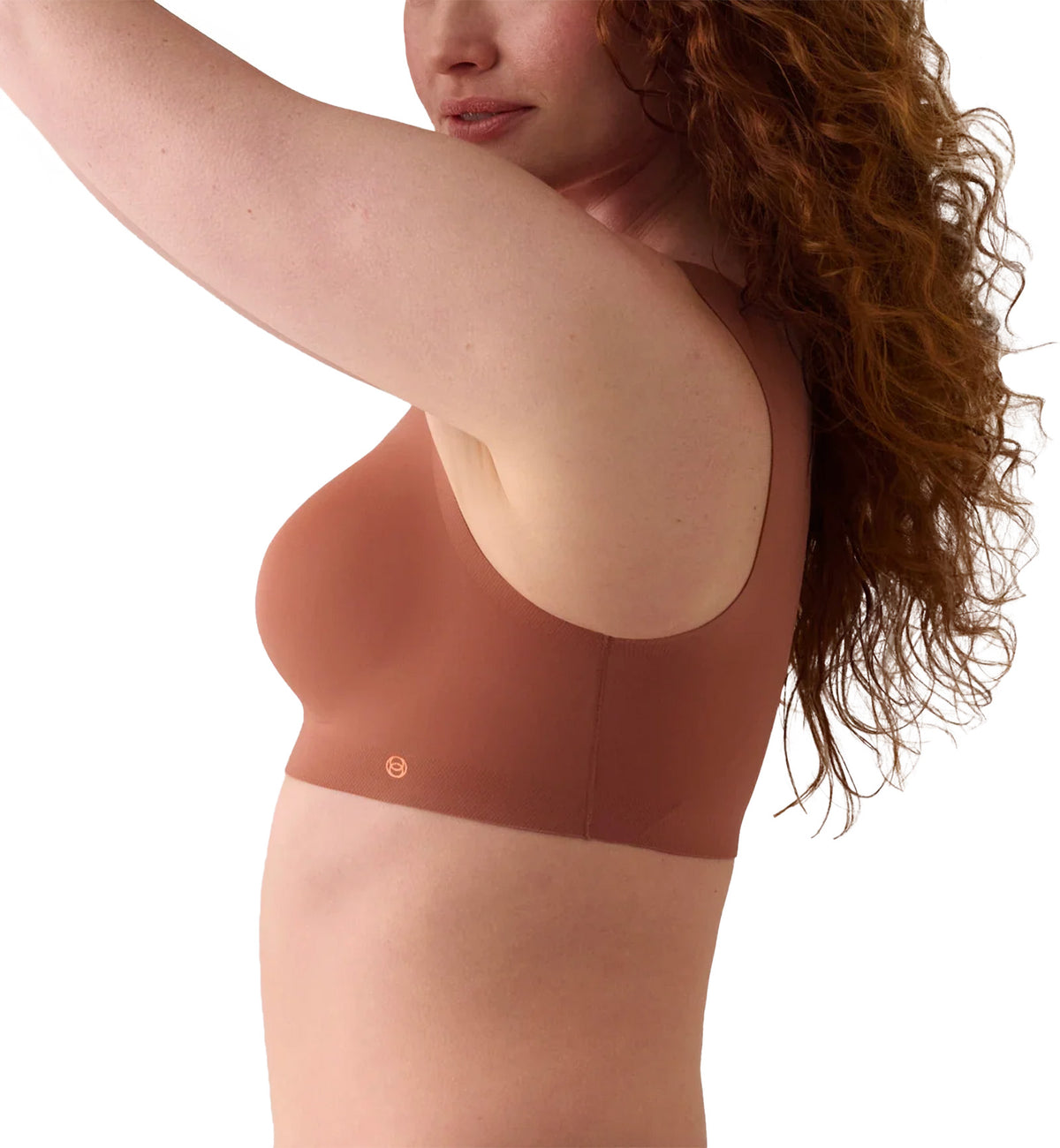 Evelyn & Bobbie DEFY V-Neck Bralette w/ Removable Pads (1833),Small,Golden Hour - Golden Hour,Small