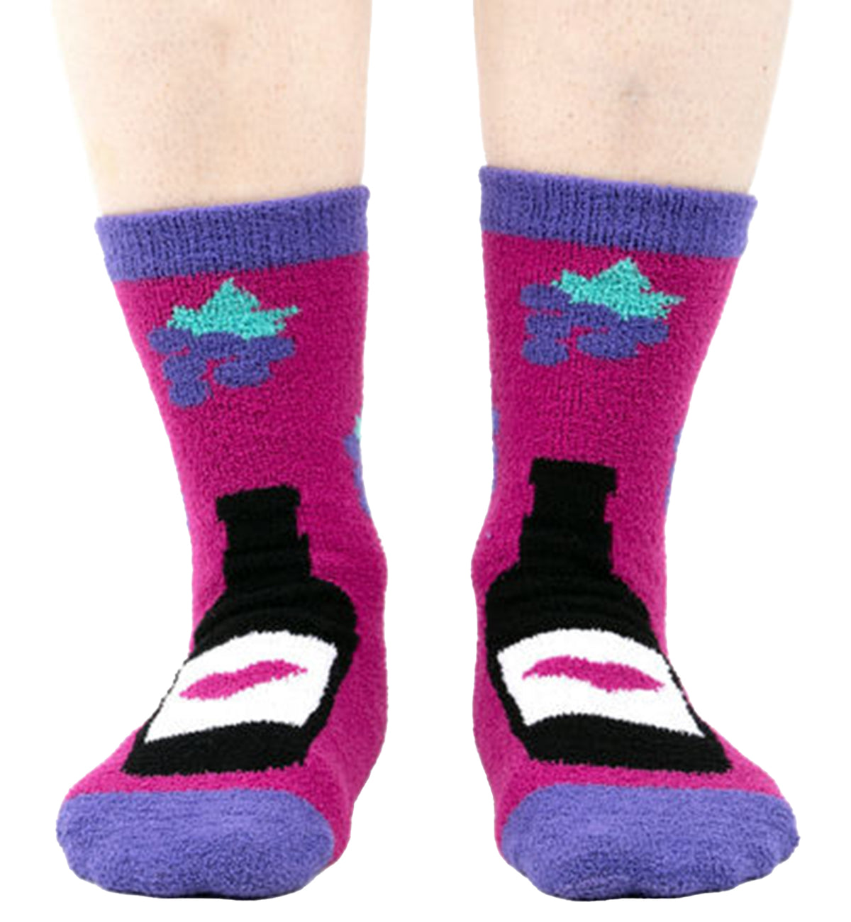 SOCK it to me Slipper Socks (CZ0031),You Are Really Grape - You Are Really Grape,One Size