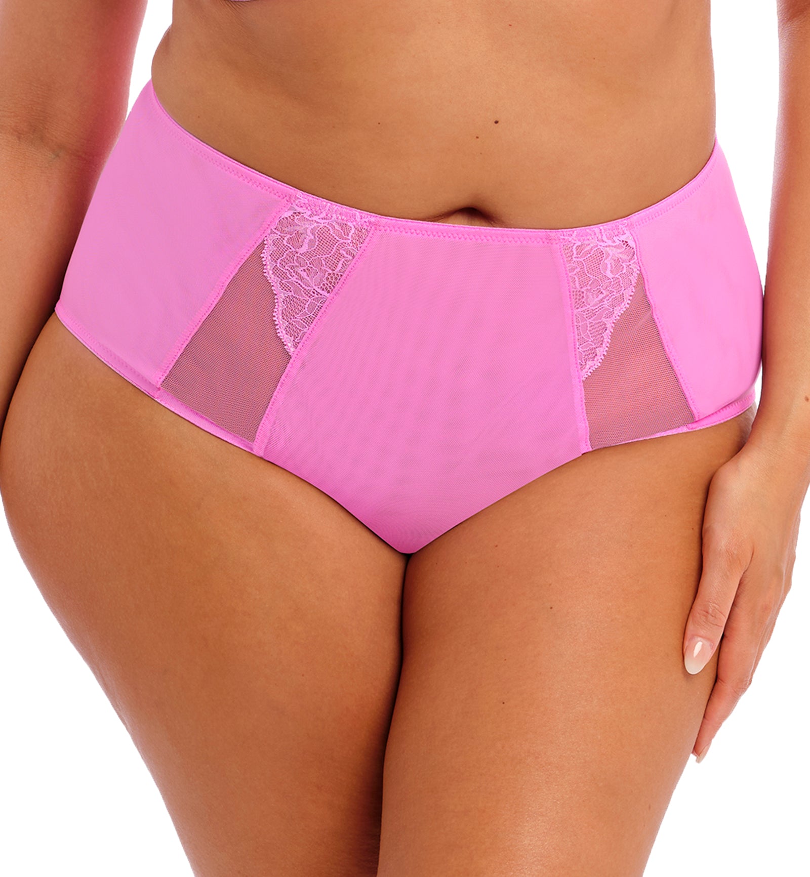 Elomi Brianna Full Panty Brief (8085),Medium,Very Pink - Very Pink,Medium