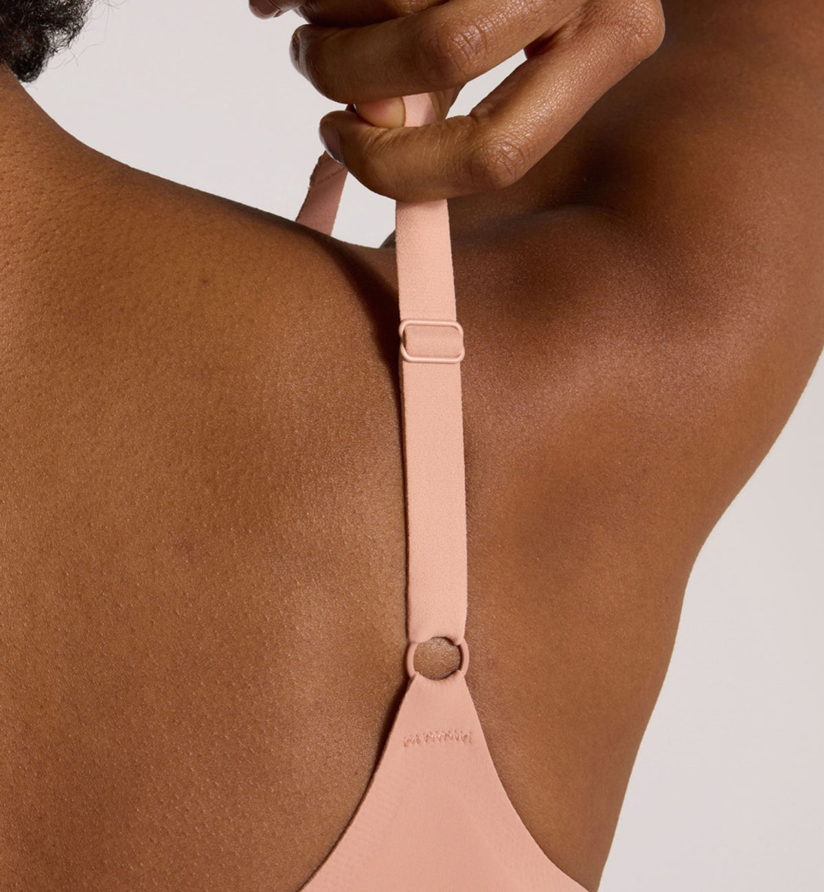 Evelyn & Bobbie STRUCTURED SCOOP Bralette (1801),Small,Himalayan Salt - Himalayan Salt,Small