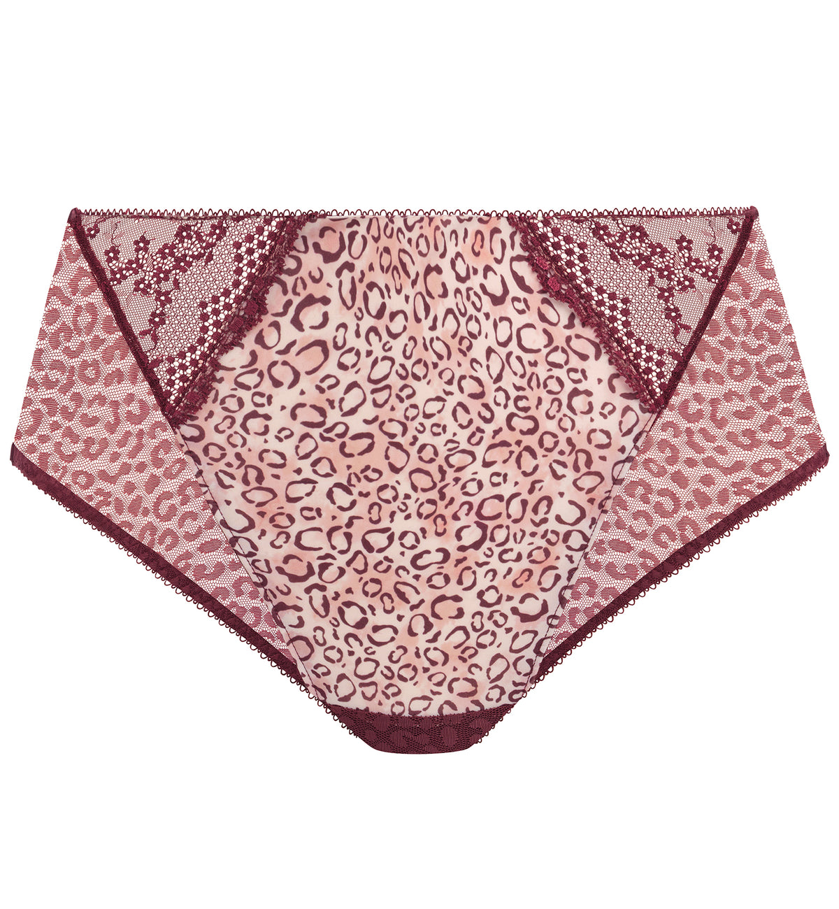 Elomi Lucie Matching High Leg Brief (4496),Medium,Wild Thing - Wild Thing,Medium