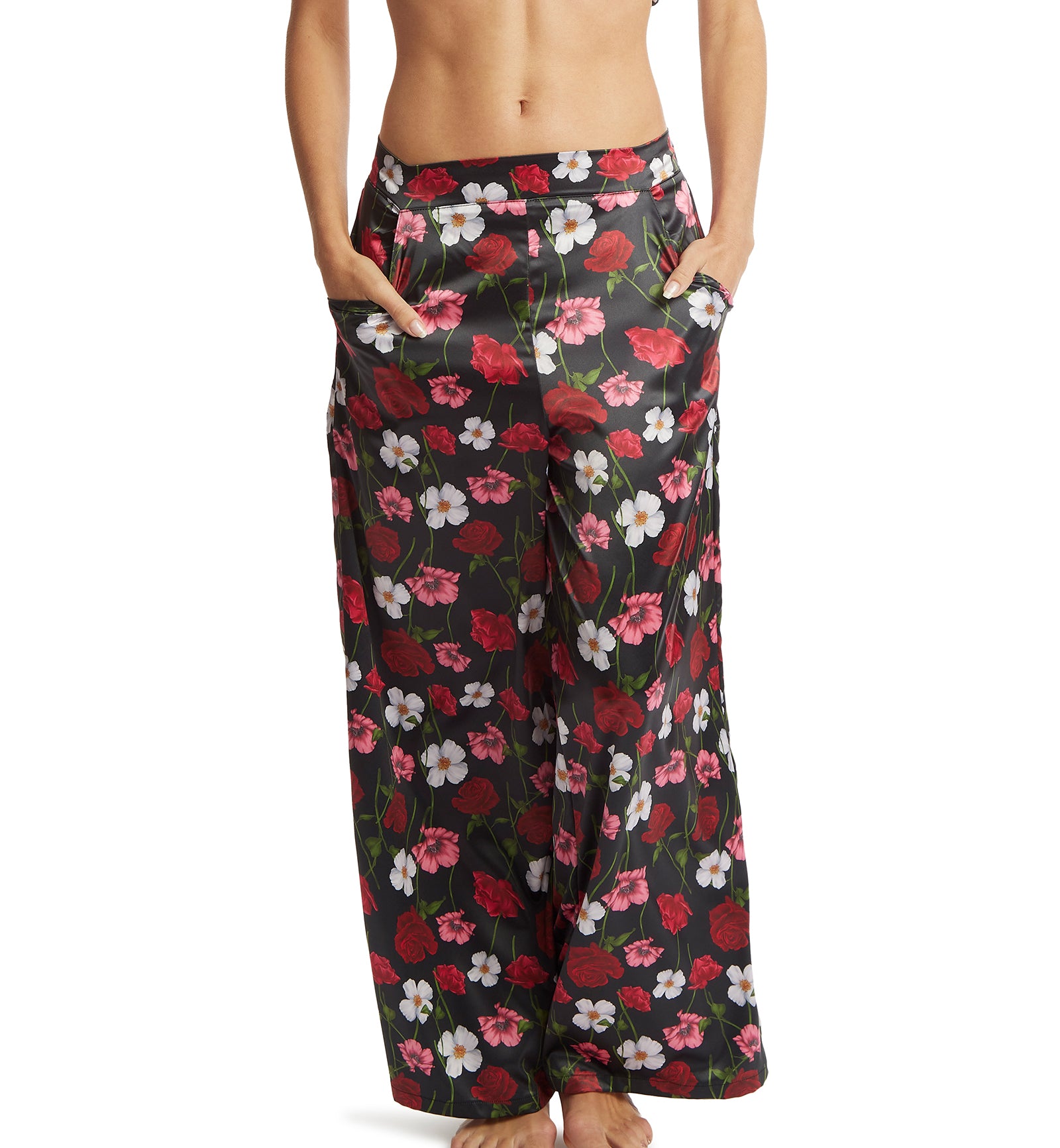 Hanky Panky So Luxe Satin Pant (1SP554),Medium,Am I Dreaming - Am I Dreaming,Medium