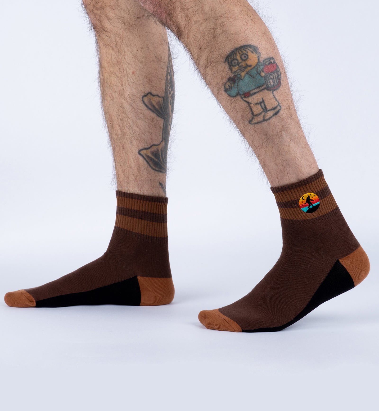 SOCK it to me Quarter Crew Socks (E0014),Legendary - Legendary,One Size