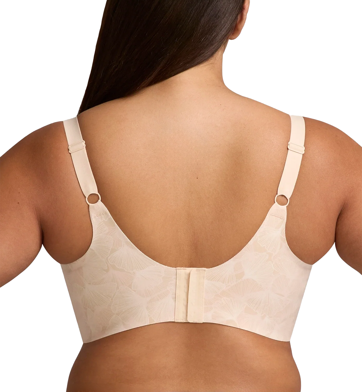 Evelyn & Bobbie BEYOND Adjustable Bra (1732),Small,Champagne Ginkgo - Champagne Ginkgo,Small