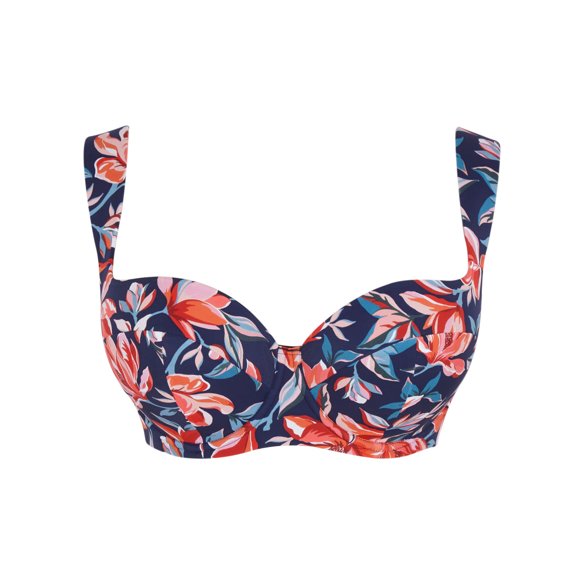 Panache Bette Balcony Underwire Bikini Top (SW1842),30E,Liliflora - Liliflora,30E