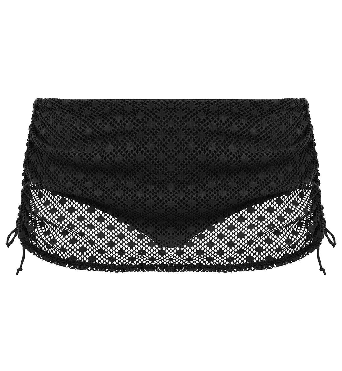 Elomi Bazaruto Adjustable Skirted Swim Brief (ES800683),UK 14,Black - Black,UK 14