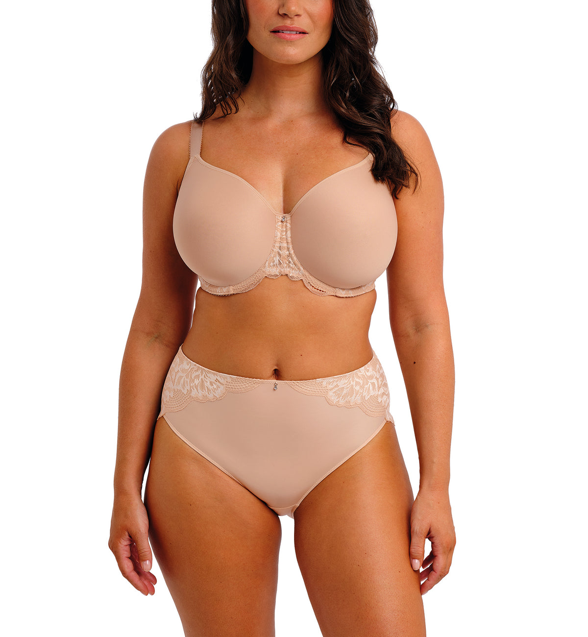 Fantasie Emmaline Full Brief Panty (102751),XS,Natural Beige - Natural Beige,XS