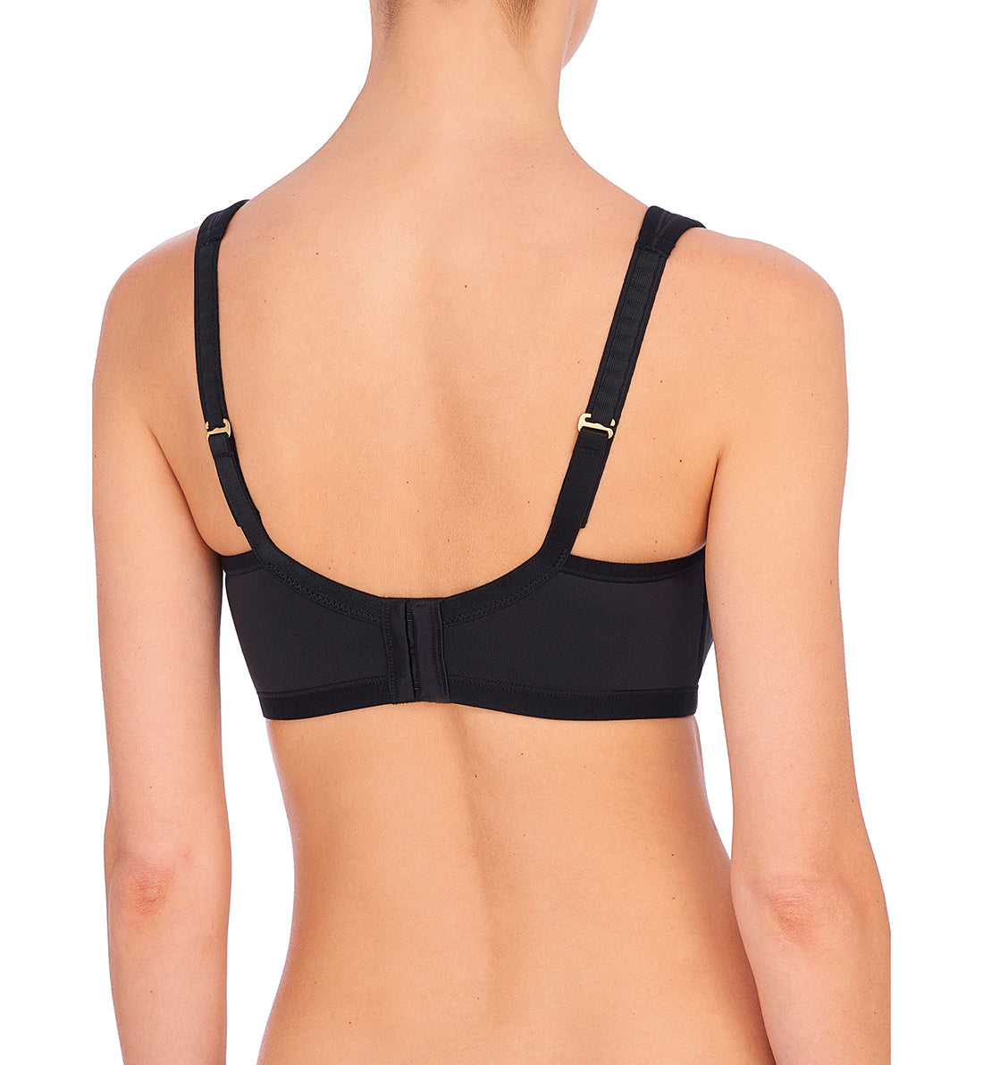 Natori Yogi Contour Convertible Underwire Sport Bra (731050),32C,Black - Black,32C