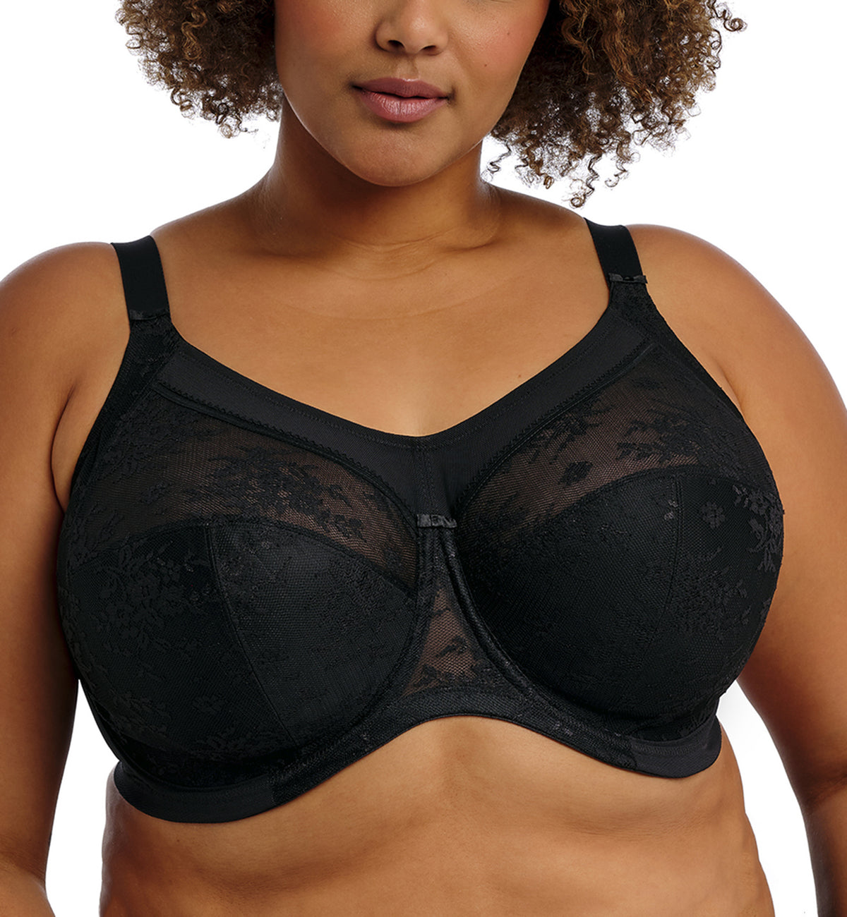 Goddess Verity Full Cup Underwire Bra (700204),34J,Black - Black,34J