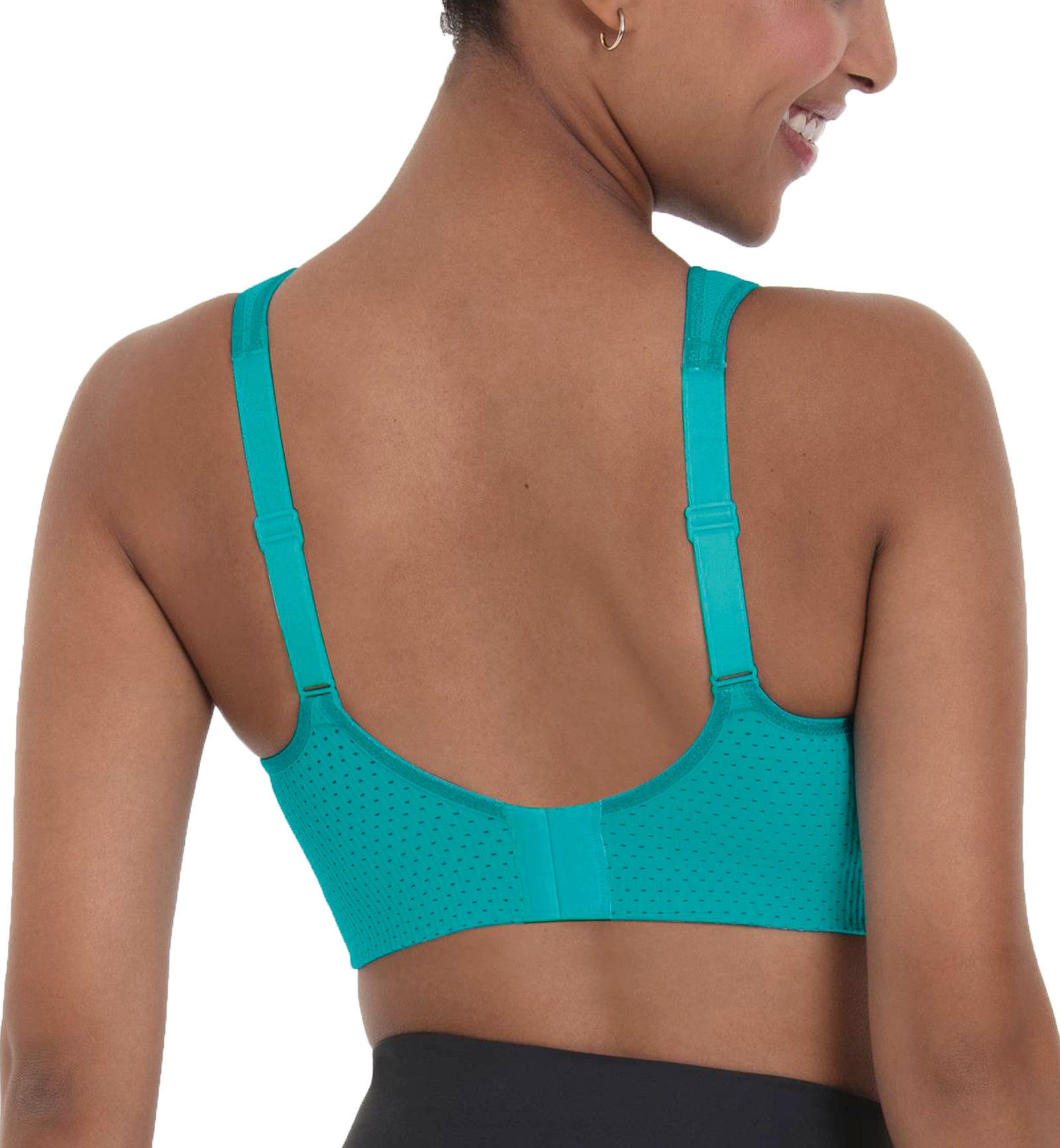 Anita Active Air Control Delta Pad Sports Bra (5544),30D,Peacock - Peacock,30D