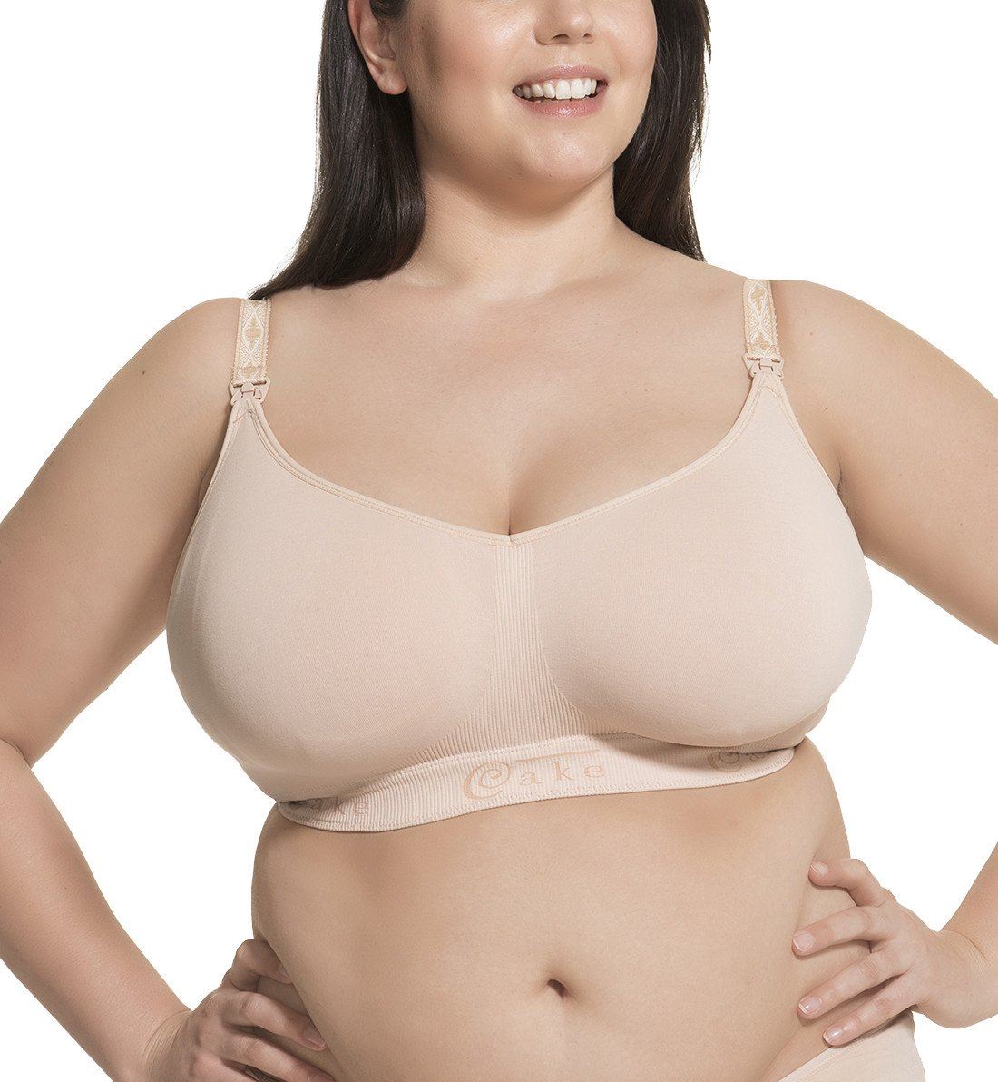 Cake Maternity Popping Candy Nursing Bralette (27-8005),30 XS,Nude - Nude,XS