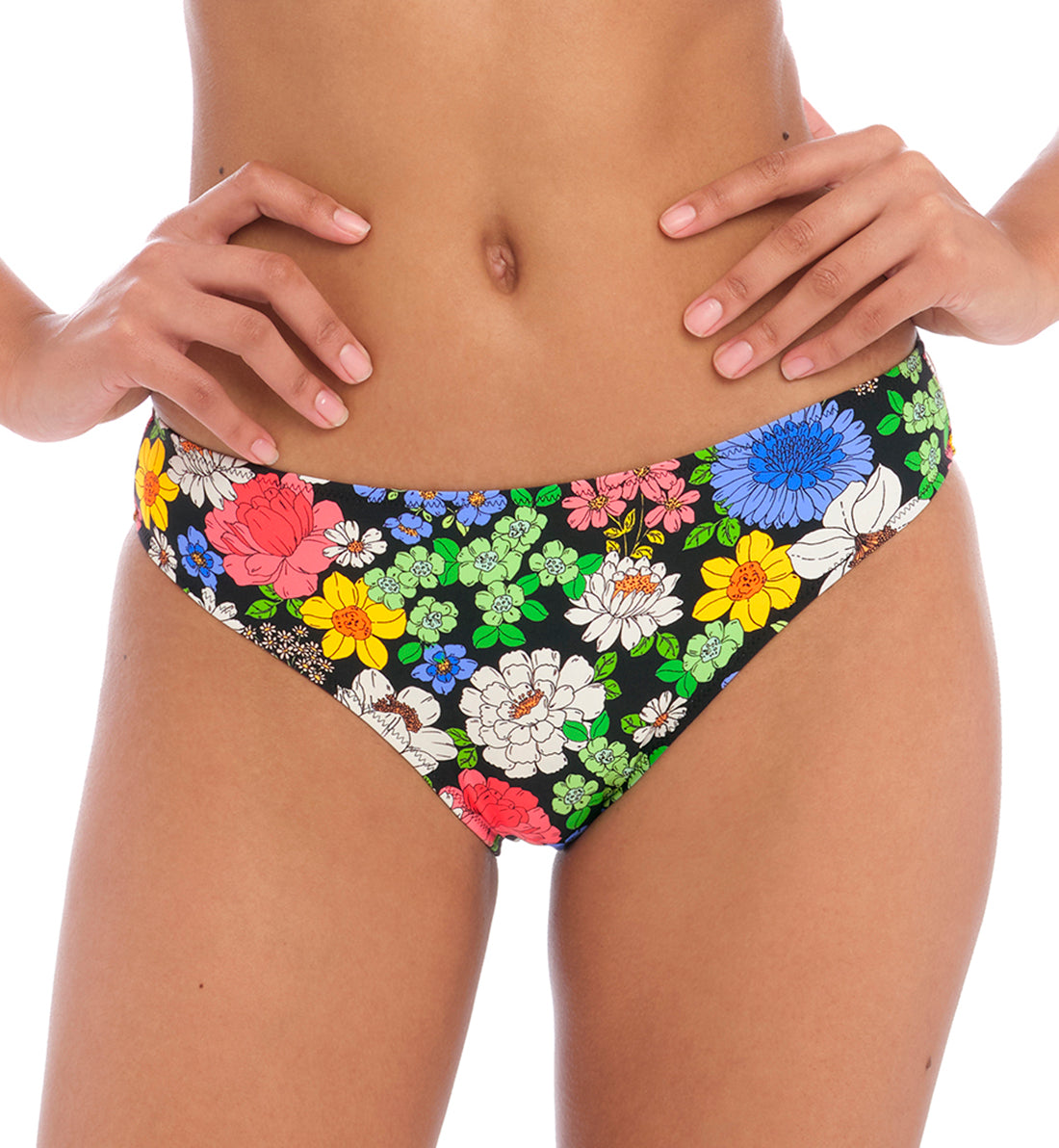 Freya Floral Haze Bikini Swim Brief (202870),XS,Multi - Multi,XS