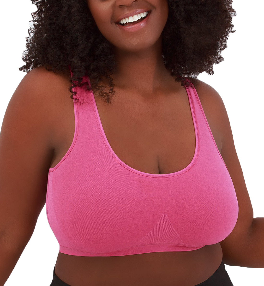 Leading Lady All Around Support Comfort Sports Bra (5504),Medium,Magenta Haze - Magenta Haze,Medium