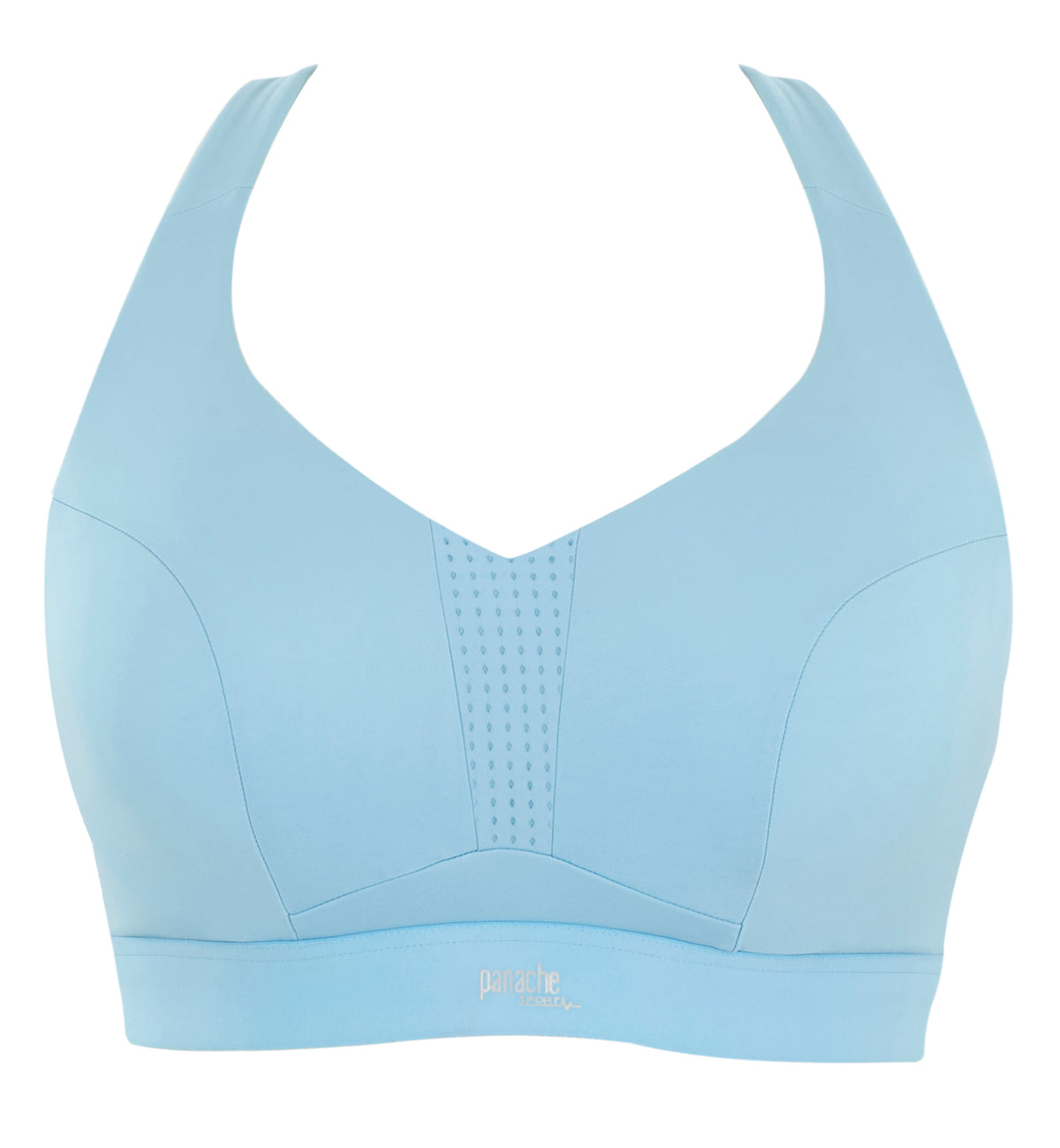 Panache Endurance Ultra Perform Non-padded Underwire Sports Bra (5022),28F,Sky Blue - Sky Blue,28F