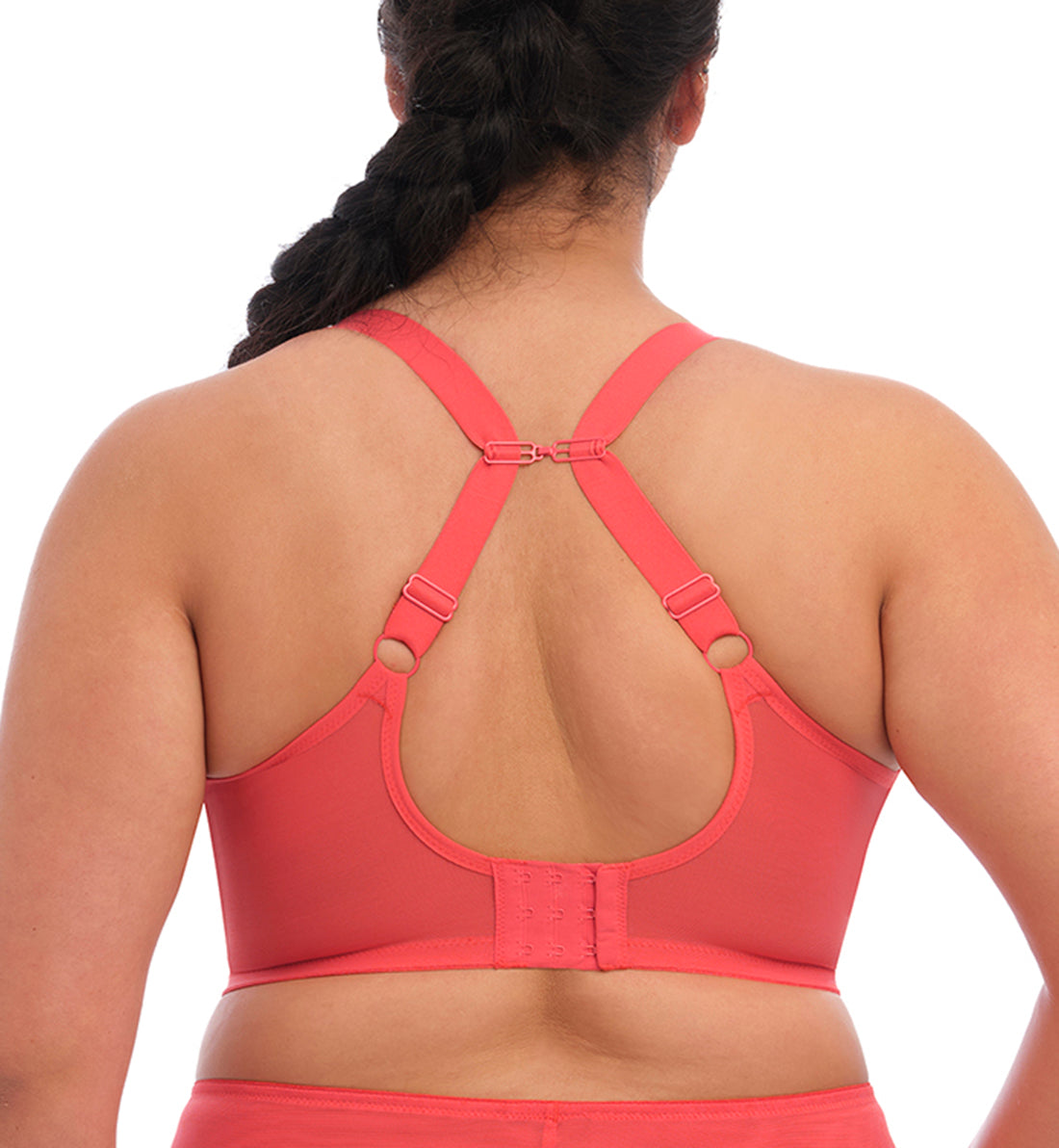 Elomi Brianna Padded Half Cup Underwire Bra (8081),32HH,Cayenne - Cayenne,32HH