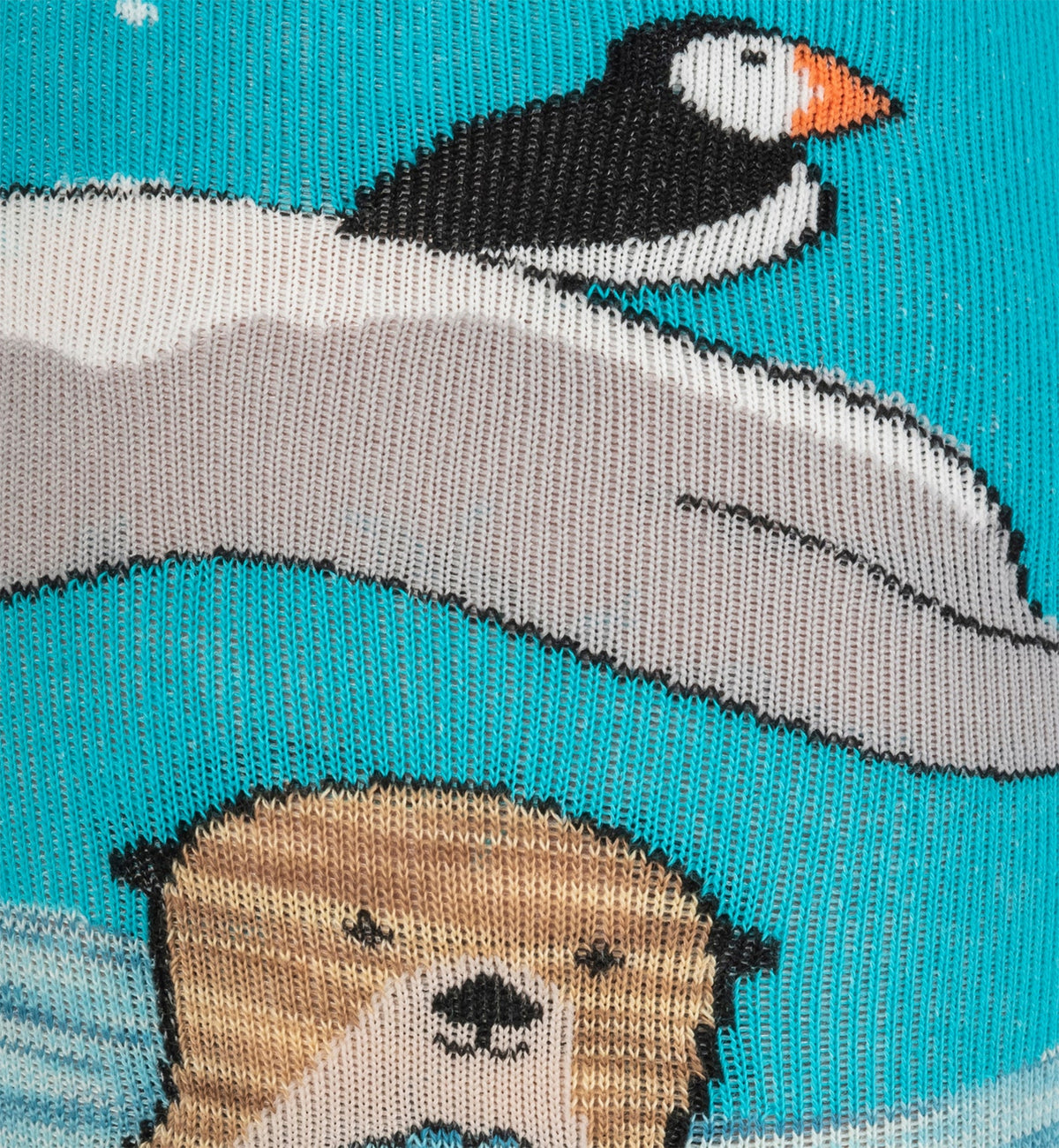 SOCK it to me Unisex Knee High Socks (F0627),Plays Well With Otters - Plays Well With Otters,One Size