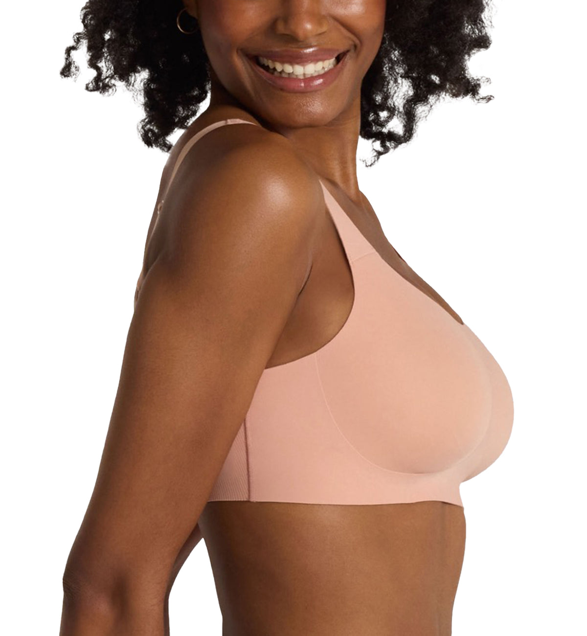 Evelyn & Bobbie STRUCTURED SCOOP Bralette (1801),Small,Himalayan Salt - Himalayan Salt,Small