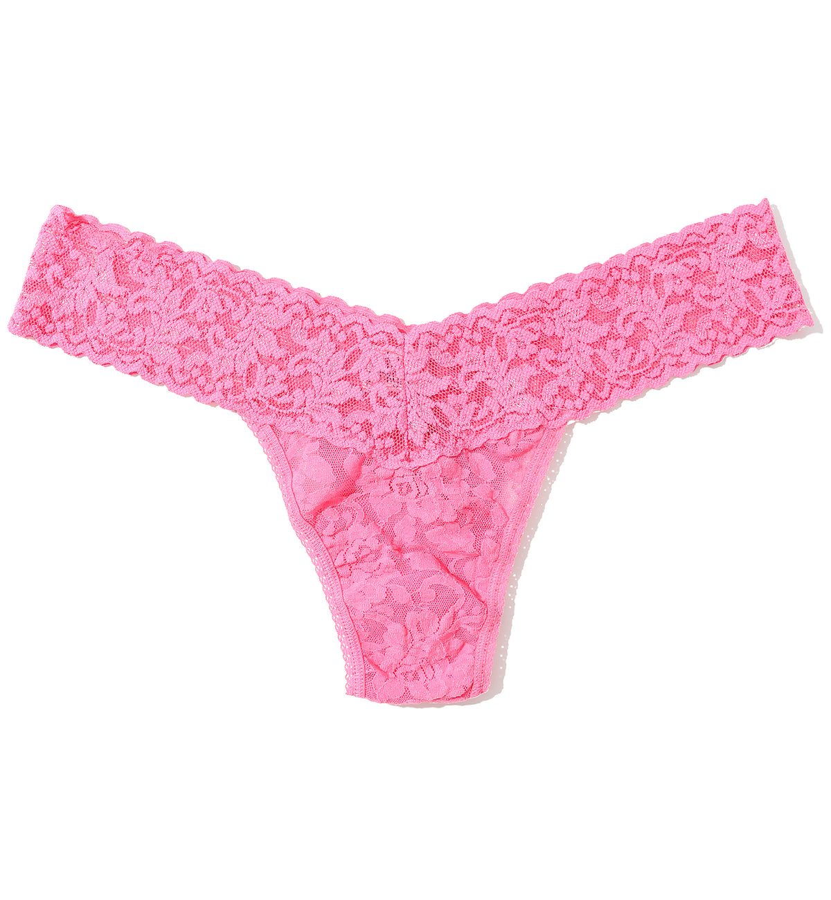 Hanky Panky Signature Lace Low Rise Thong (4911P),Amused - Amused,One Size