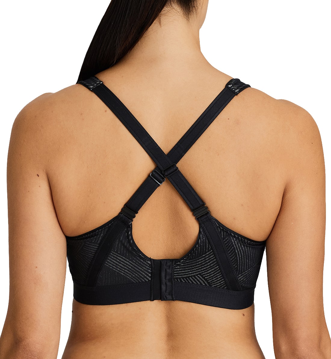 PrimaDonna THE GAME Underwired Sports Bra (6000510),32D,Black - Black,32D