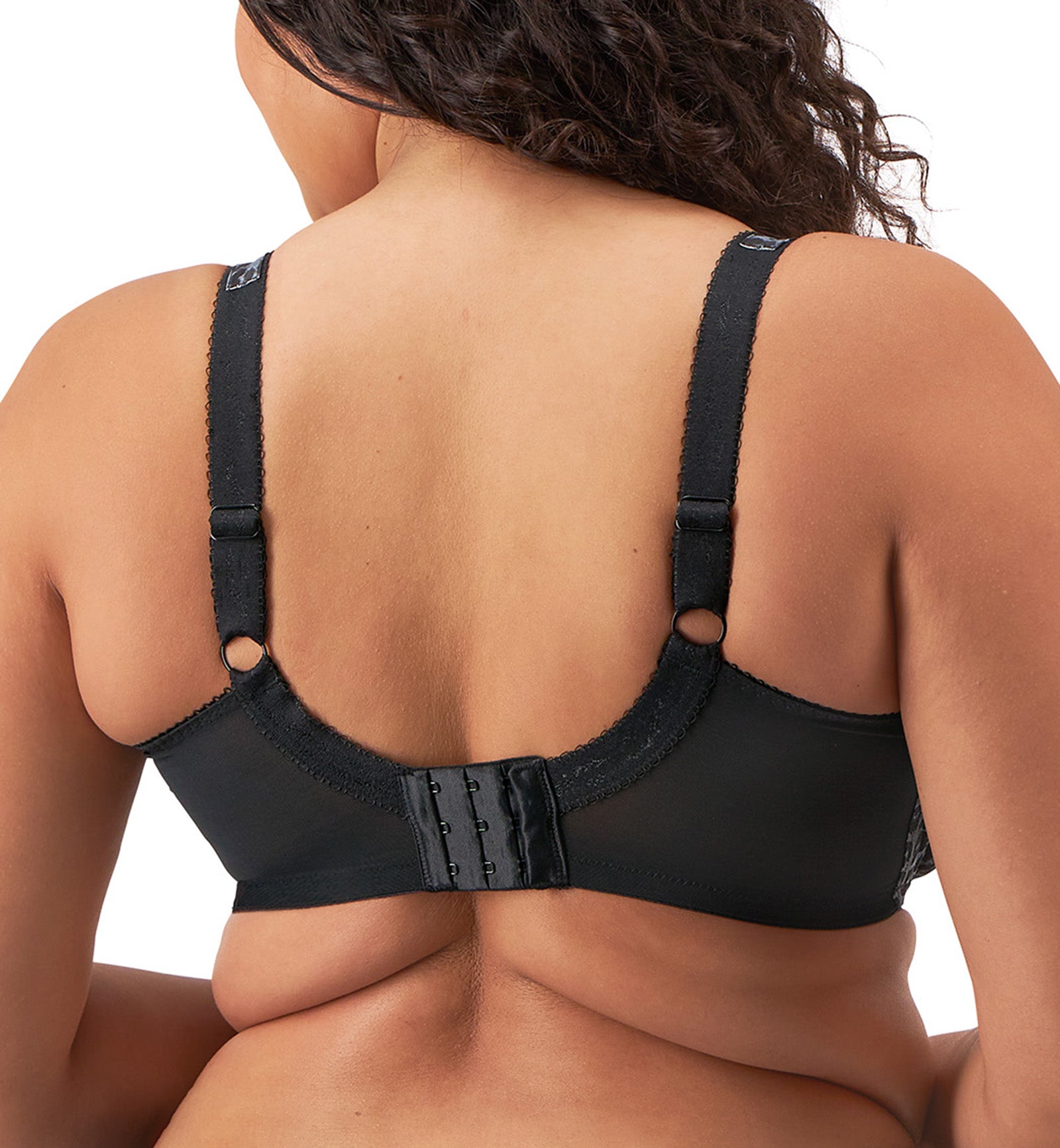 Elomi Morgan Stretch Lace Banded Underwire Bra (4110),32GG,Snow Leopard - Snow Leopard,32GG