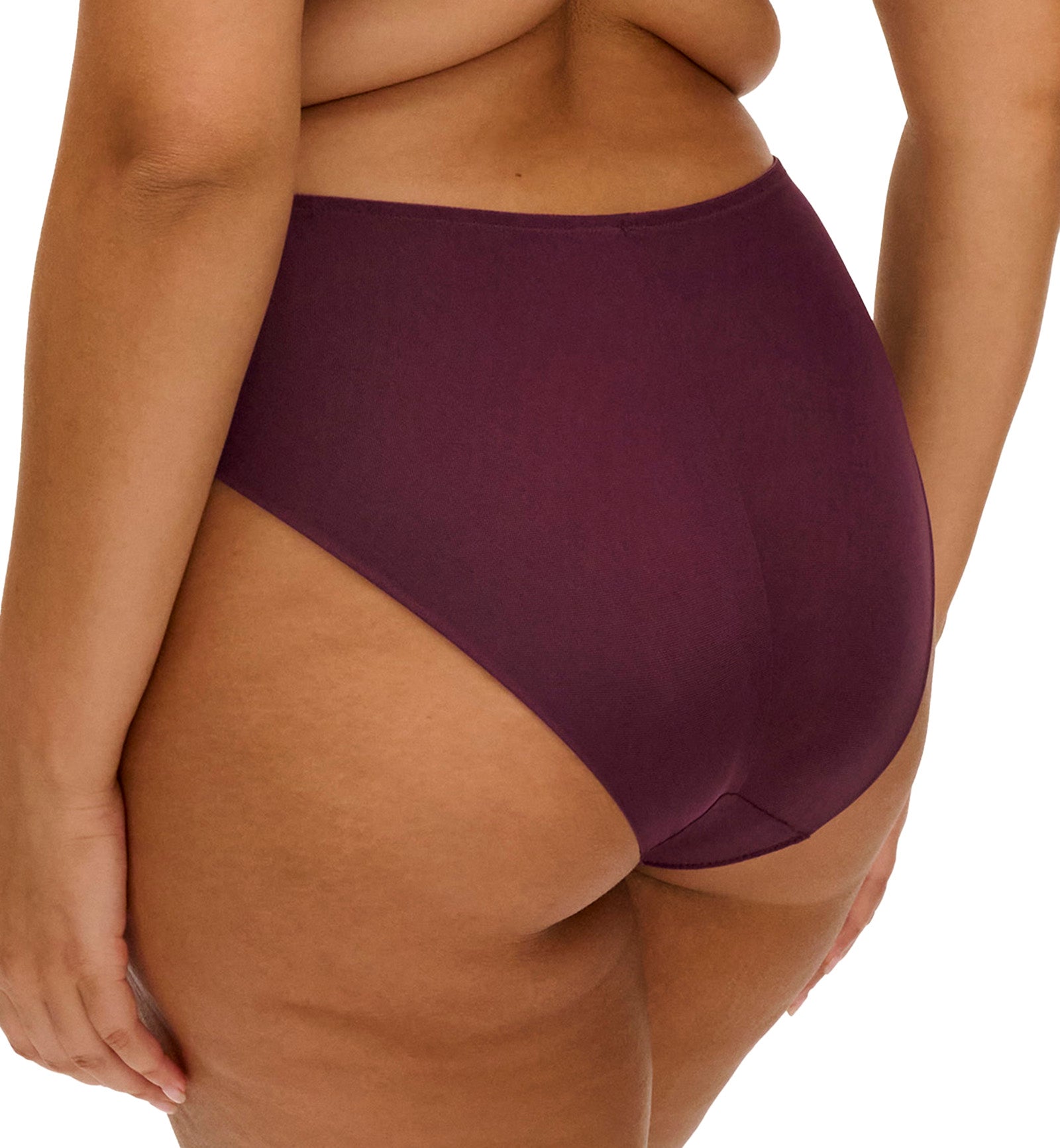 Elomi Reja Panty Brief (303150),Small,Fig - Fig,Small