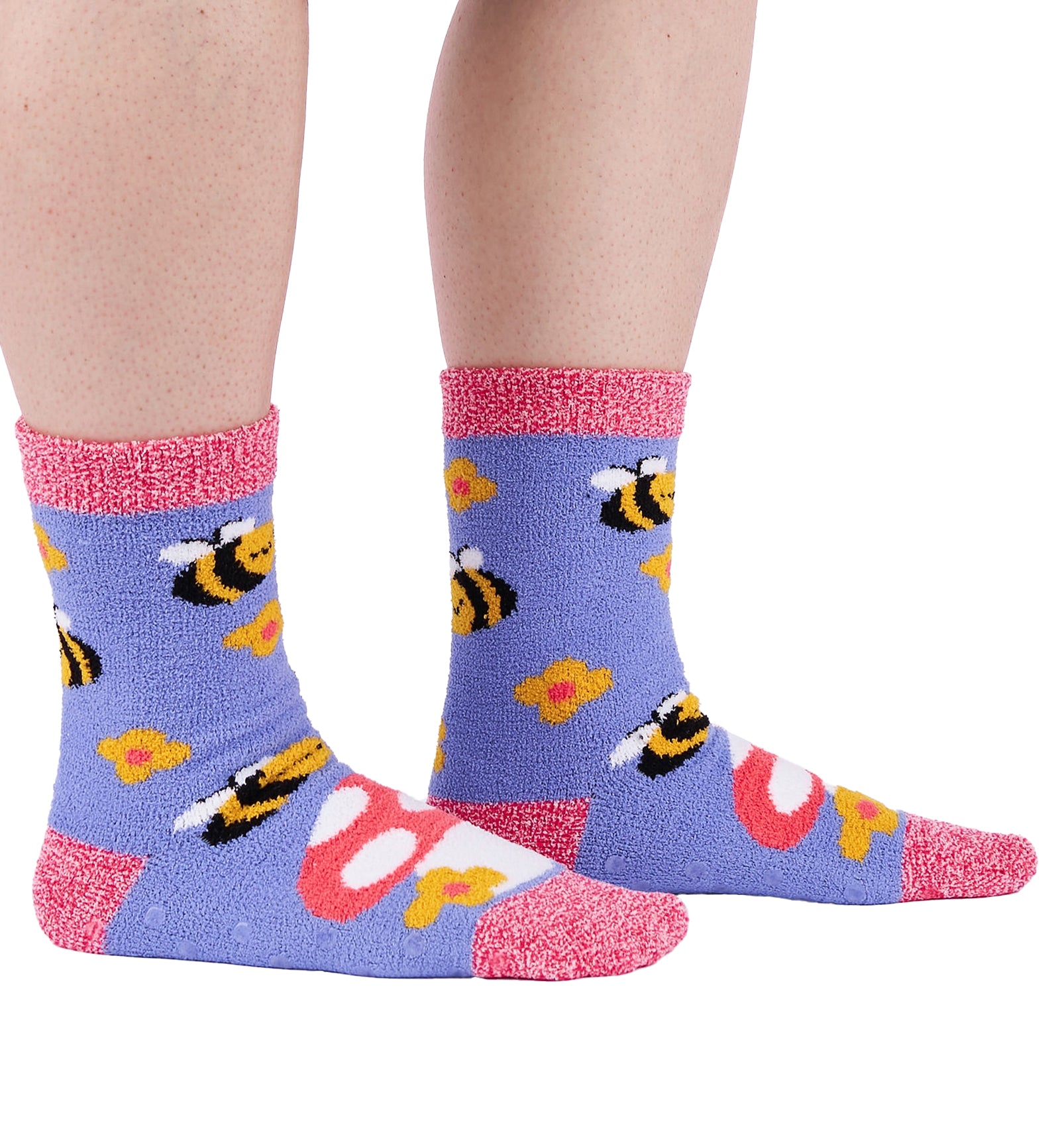 SOCK it to me Slipper Socks (CZ0039),Love You So Mush - Love You So Mush,One Size
