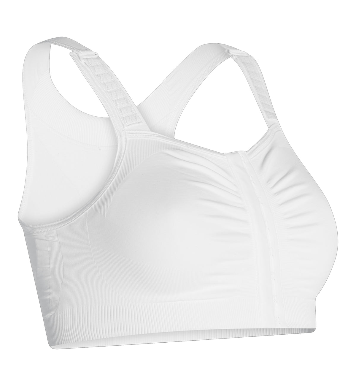 Carefix Mary Front Close Post-Op Bra (3343),Medium,White - White,Medium