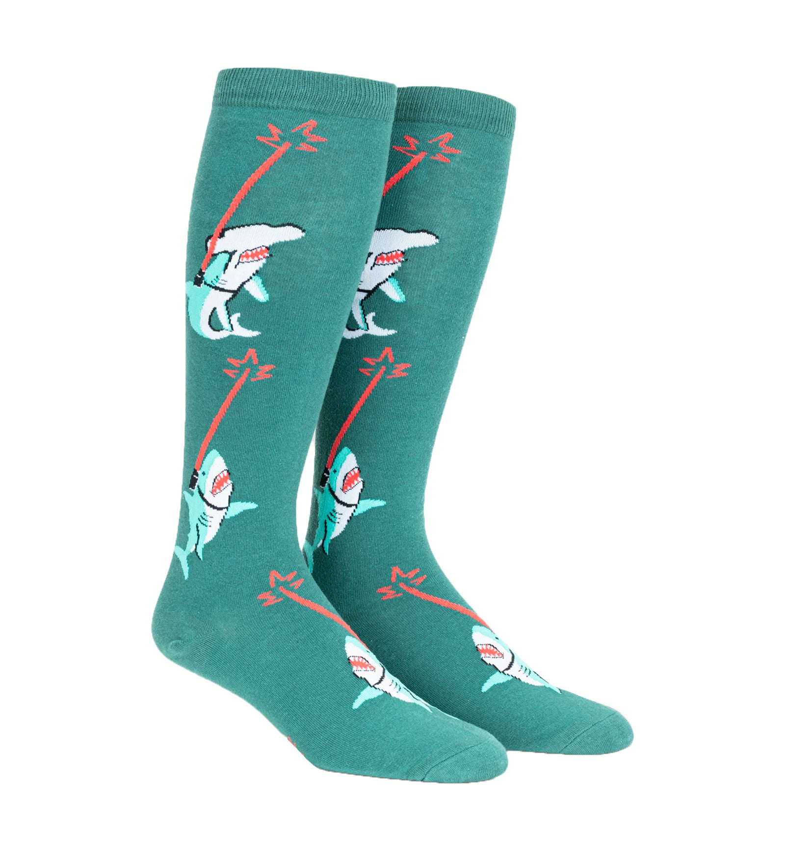 SOCK it to me Unisex Stretch-It Knee High Socks (S0163),Frikkin Laser Beams - Frikkin Laser Beams,One Size