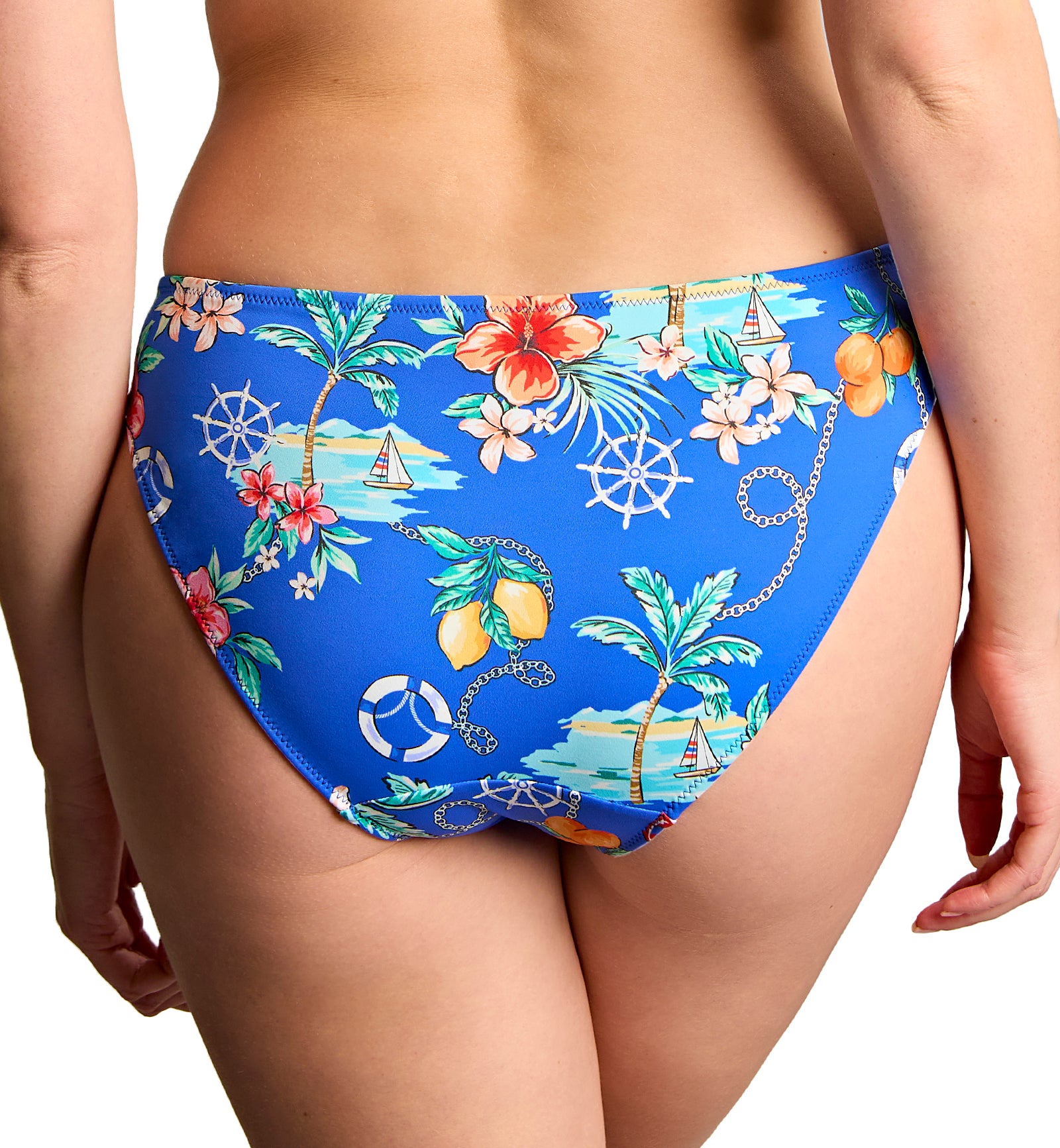 Panache Classic Swim Pant (SW1726),8/XS,Paradiso Print - Paradiso Print,XS
