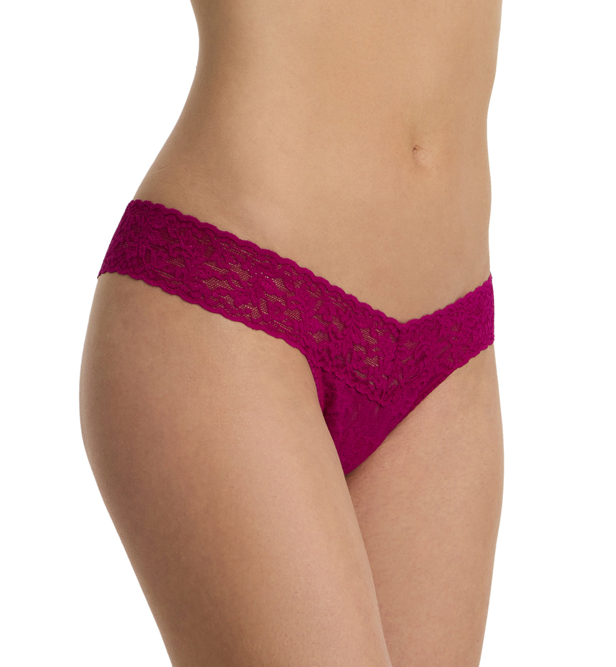 Hanky Panky Signature Lace Low Rise Thong (4911P),From The Vine - From The Vine,One Size