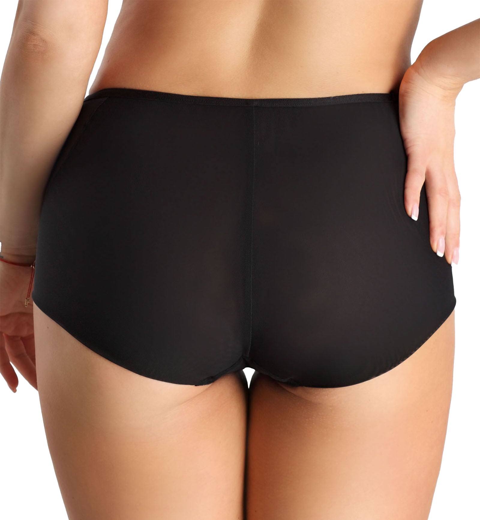 Nessa Linda High Waist Panty (N02),S,Black - Black,S