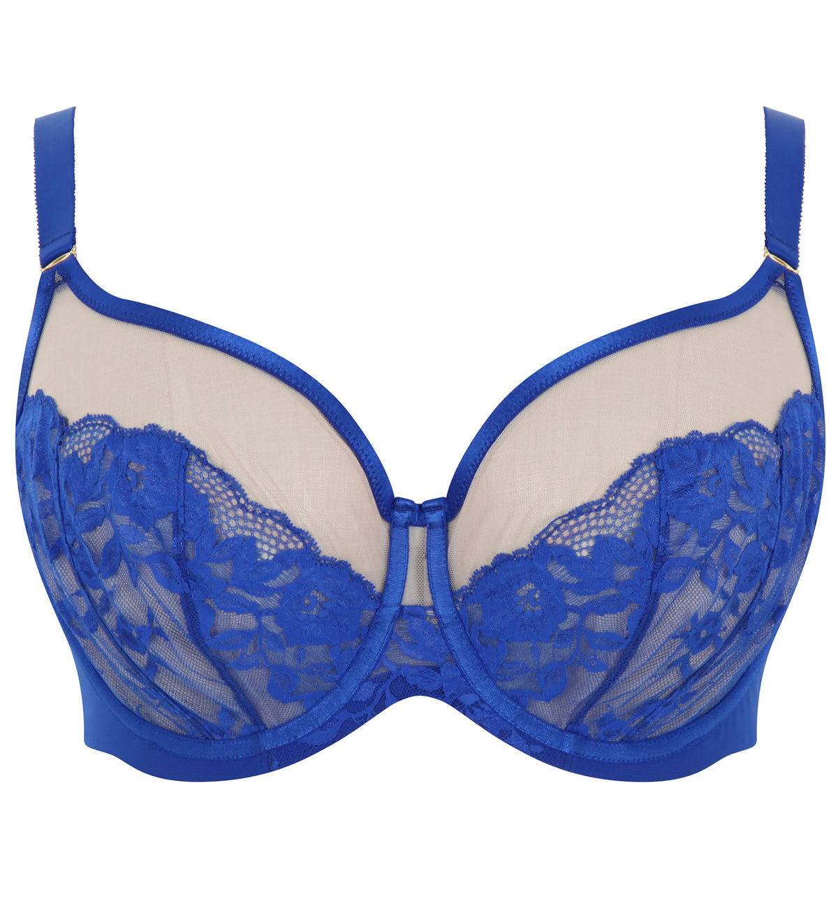 Sculptresse by Panache Josephine Full Cup Underwire Bra (10855),34G,Cobalt/Latte - Cobalt/Latte,34G
