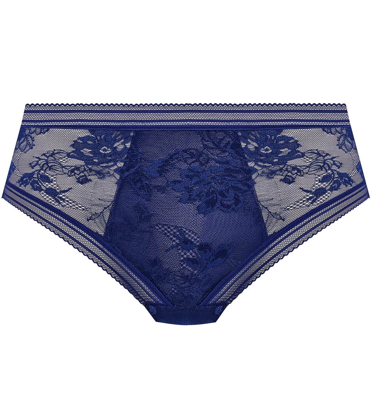 Fantasie Fusion Lace Matching Brief (102350),Small,French Navy - French Navy,Small