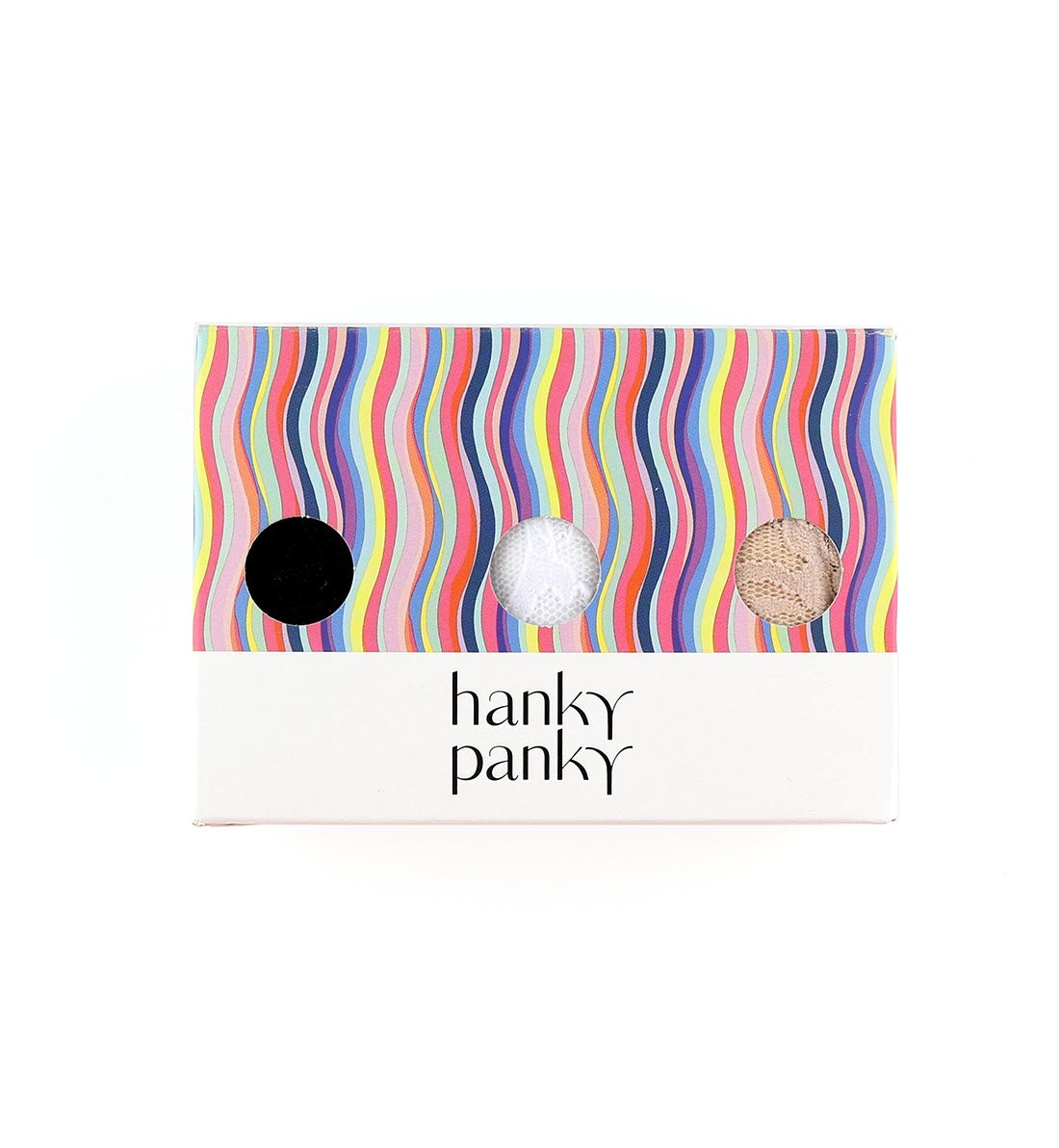 Hanky Panky 3-PACK Signature Lace Low Rise Thong (49113PK),Black/Chai/White - Black/Chai/White,One Size