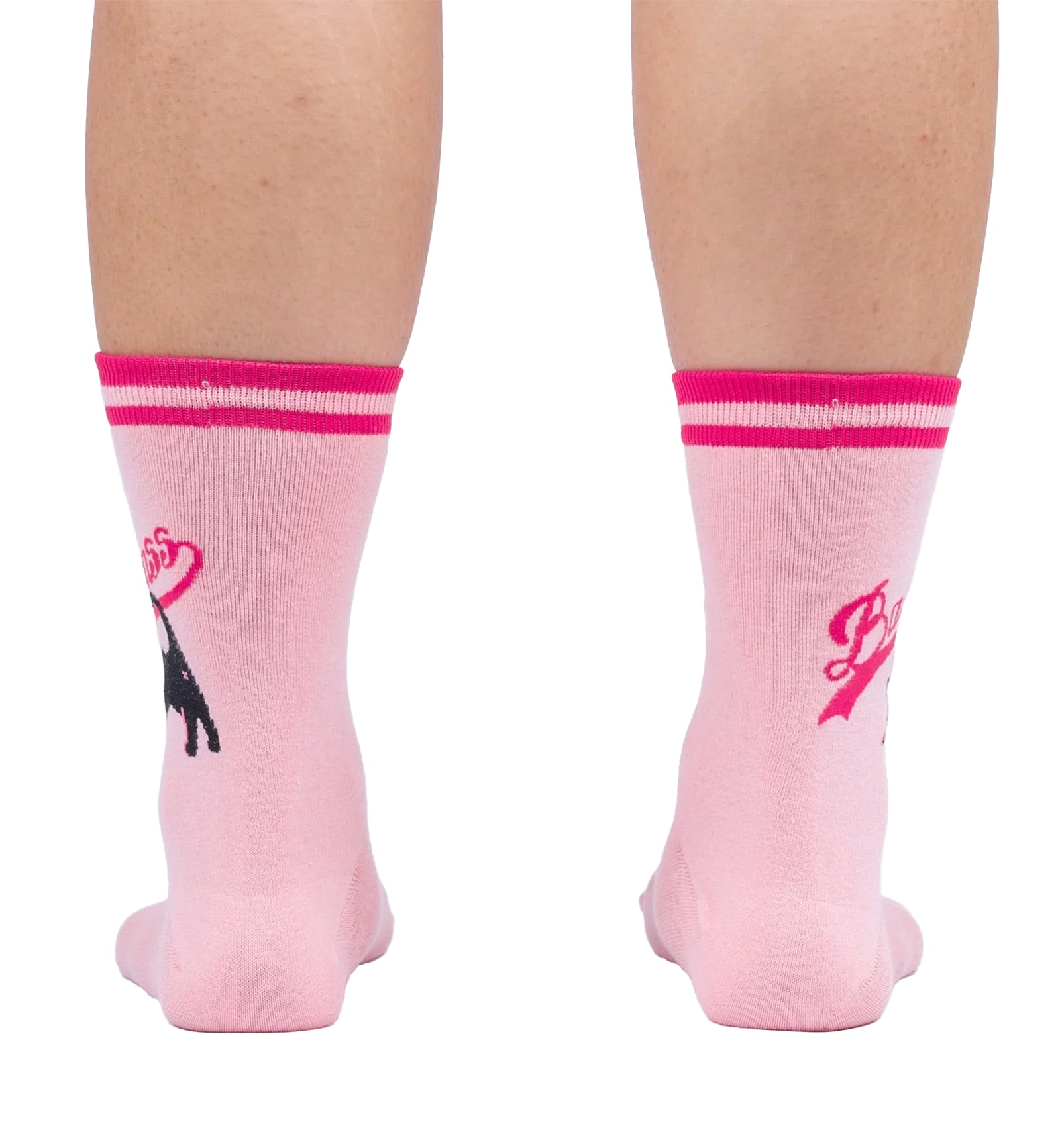 SOCK it to me Women's Crew Socks (W0410),Bad Ass Cat - Bad Ass Cat,One Size