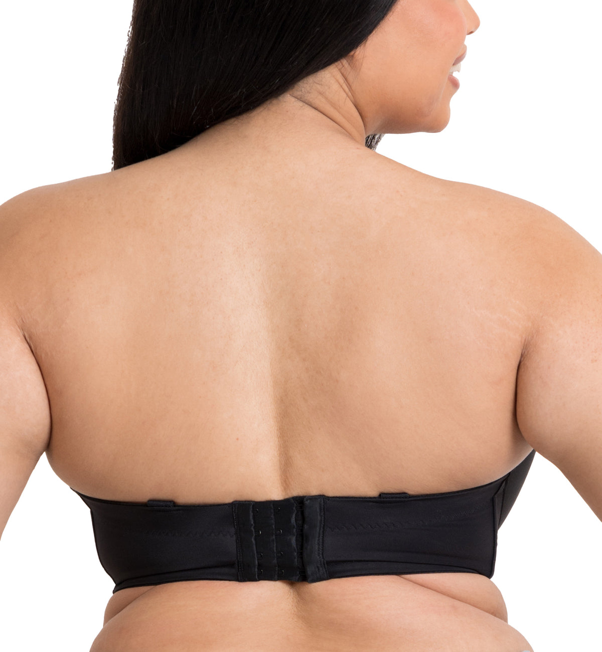 Curvy Kate Luxe Multiway Strapless Underwire Bra (CK2601),28GG,Jet Black - Jet Black,28GG